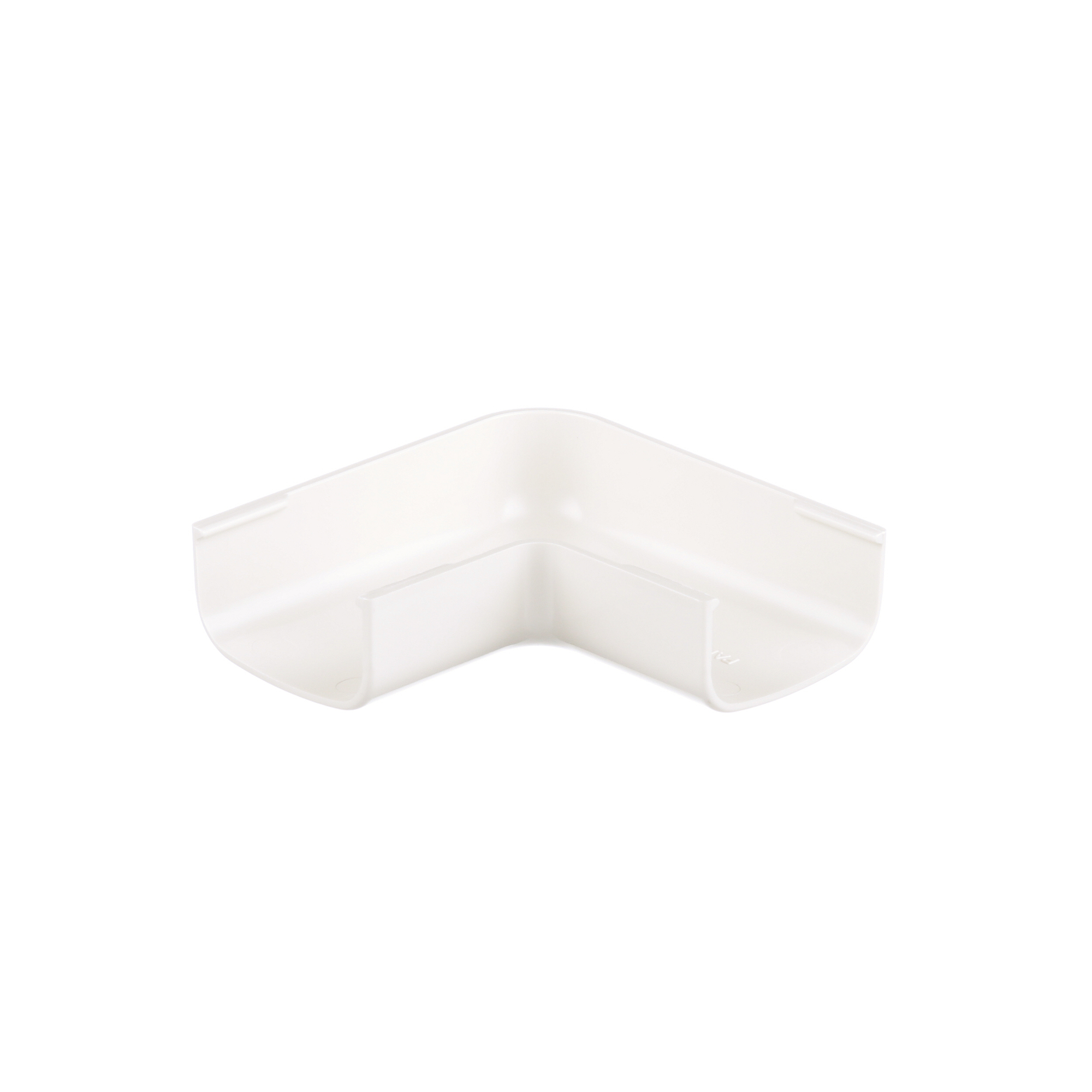RAF5IW-E Pan-Way Low Voltage Right Angle Fitting, For Use With LD5 Series One-Piece Multi-Channel Surface Raceway System, Rigid PVC