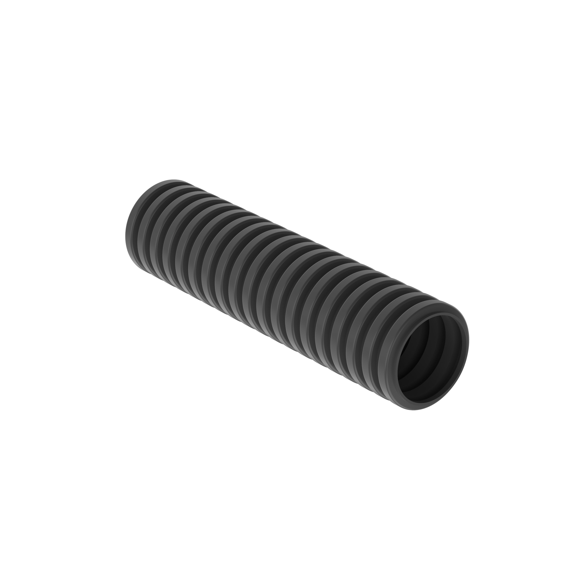 CLT62F-C20 Loom Tubing, Black, PE, 0.625" Nom Dia., 100', PK1