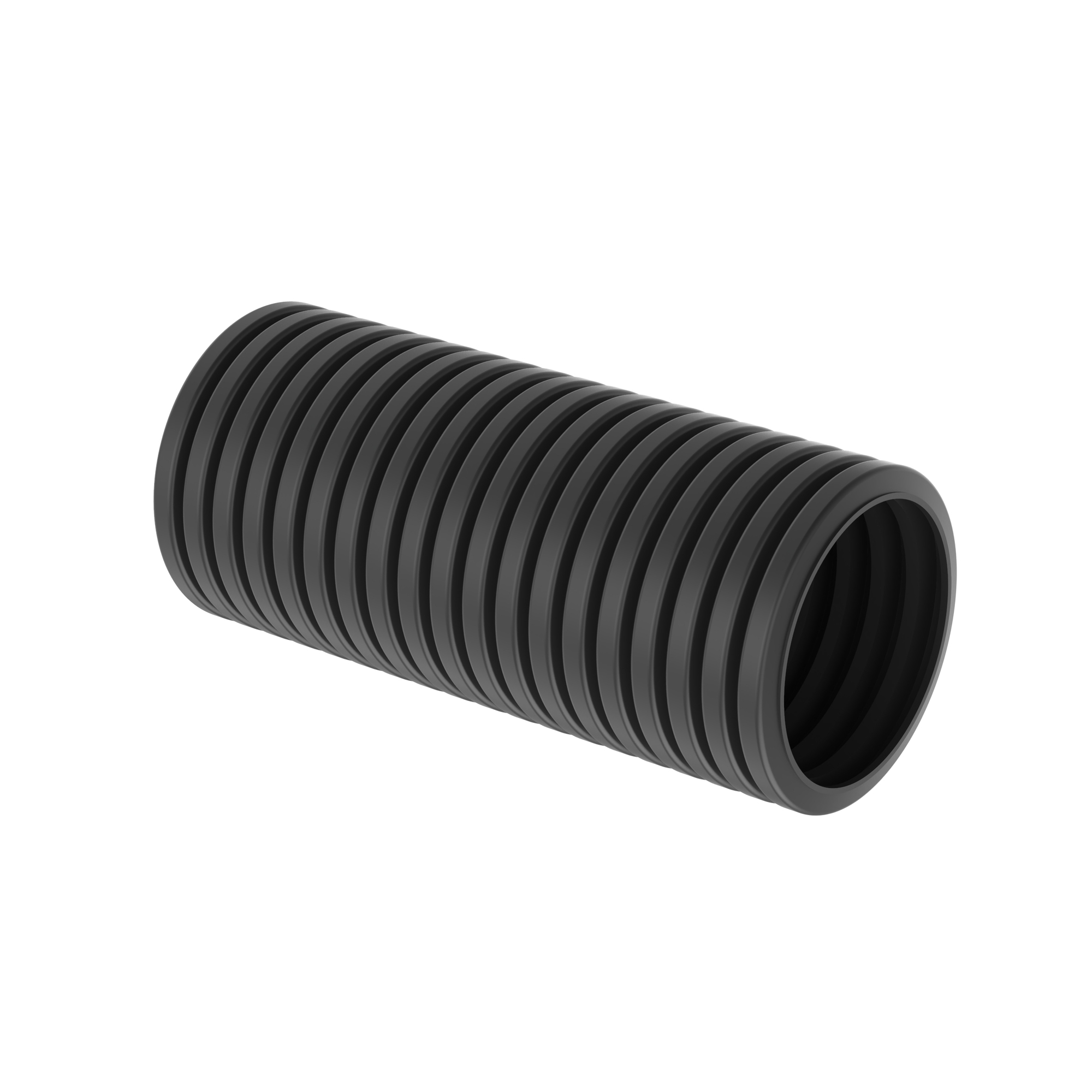 CLT100N-C630 Loom Tubing, Black, PA 6, 1" Nom Dia., 100', PK1