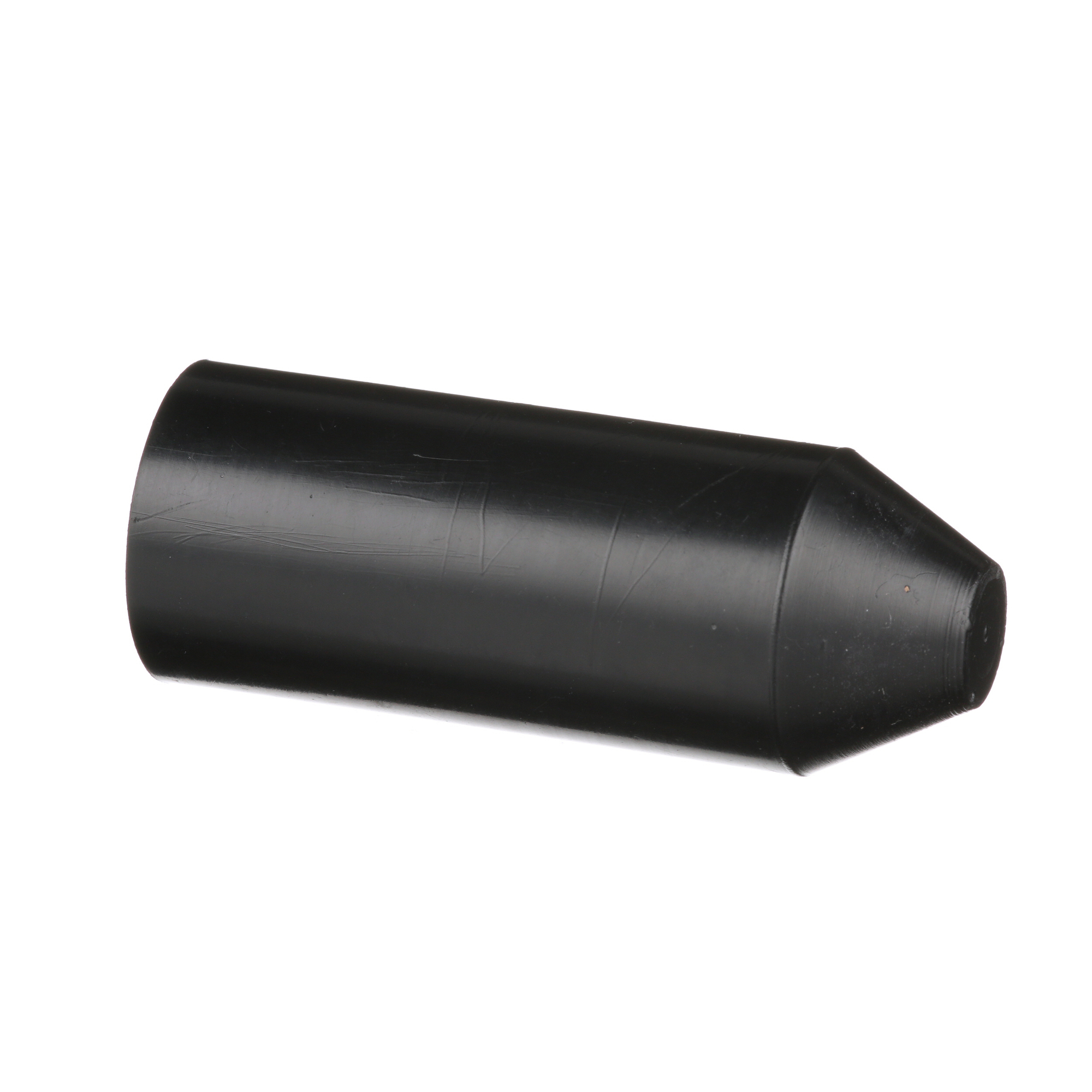 HSEC1.5-5 Wet-Shrink Adhesive Lined Cross Linked Heat Shrink End Cap, 600 V AC, 1.58 in ID Expanded, 0.68 in ID Recovered, 2.5:1 Shrink Ratio, Polyolefin