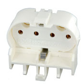 23454 Twin Tube Lampholder With Internal Shunt, 660 W Lamp, 600 VAC, 2G11 Lamp
