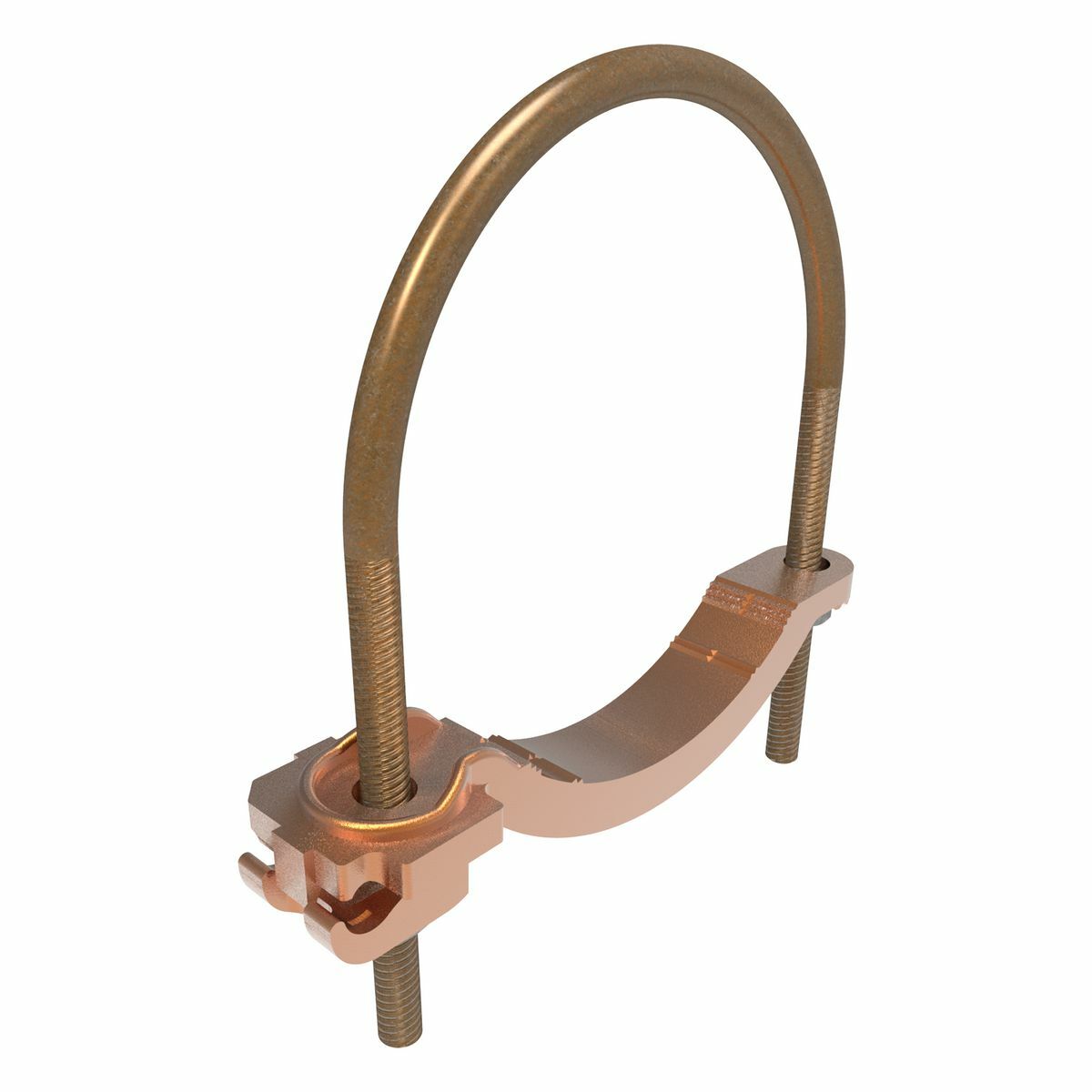 GAR3905BU GAR-BU Mechanical Grounding Connector, 4 to 5 in Rod, 4 to 4/0 AWG Conductor, Copper