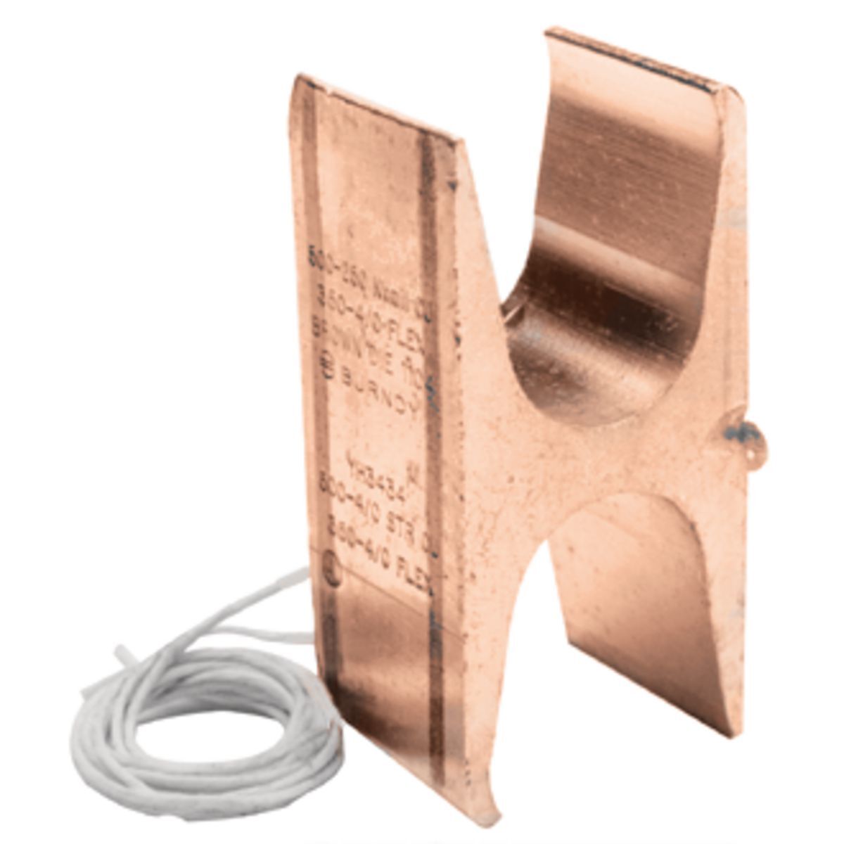 YH292C Type YH Compression Tap Connector, Figure H Shape, 2 Taps, 2 AWG to 250 kcmil Main/Run, 14 to 2 AWG Tap, Copper