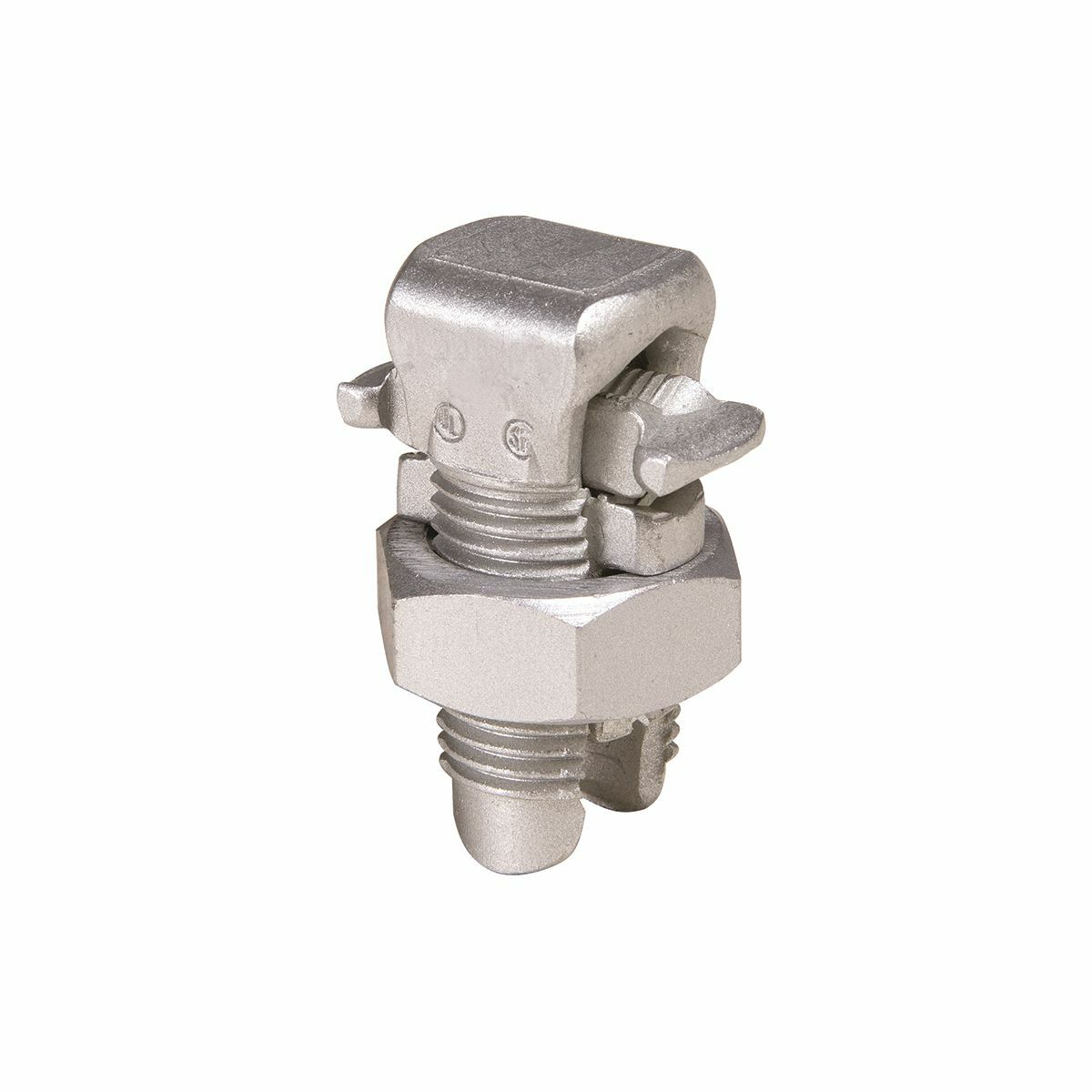 KSA4 Split Bolt Connector, (1) 10 to 4 AWG, 8 to 4 AWG Conductor, 1.38 in L, Aluminum