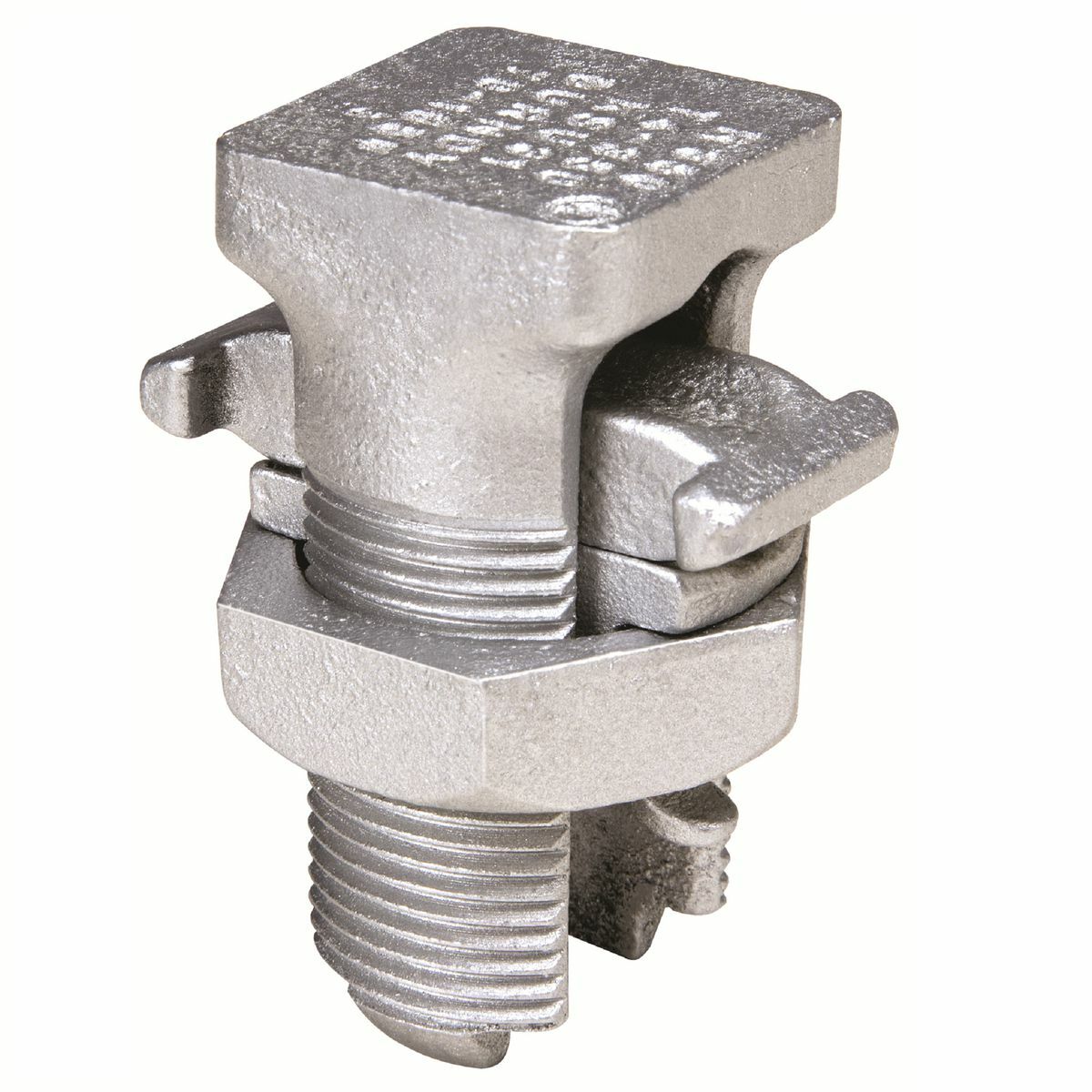 KSU27 KSU Universal Split Bolt Connector, (1) 3/0 to 1 AWG, 8 AWG to 1/2 in Conductor, 2.34 in L, Copper Alloy