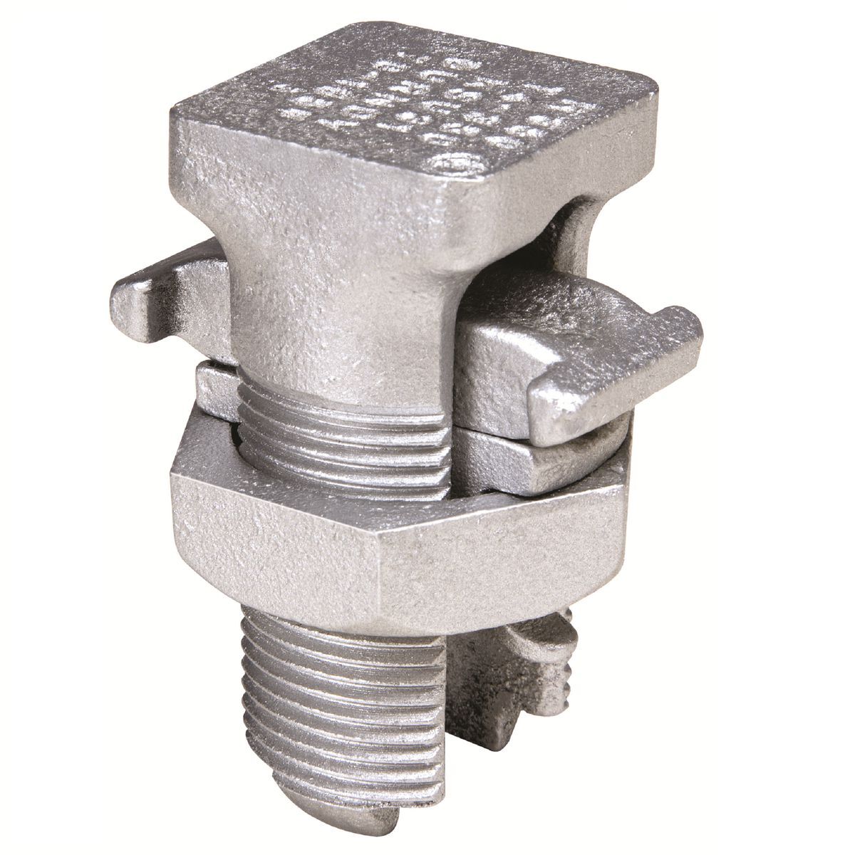 KSU31 Universal Split Bolt Connector, (1) 3/0 AWG to 350 kcmil, 4 AWG to 350 kcmil Conductor, 2.88 in L, Copper Alloy