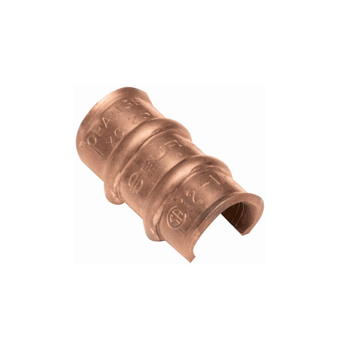 YC25L12 Type YC-L Thinwall Compression C-Tap Connector, Figure C Shape, 1 AWG Main/Run, 12 to 2 AWG Tap, Copper