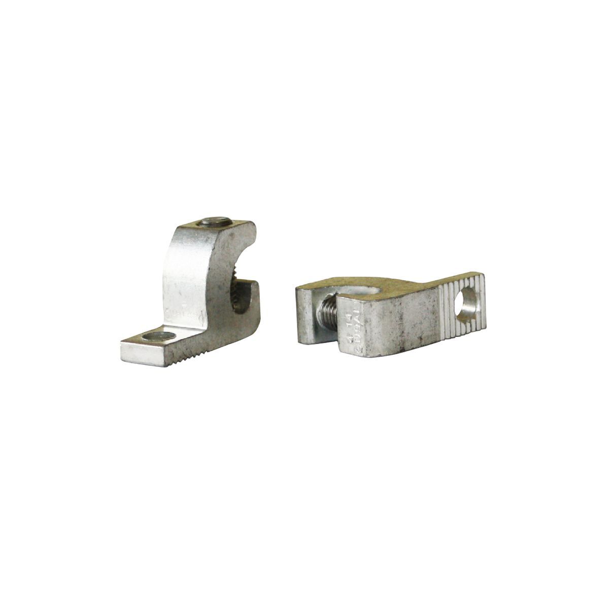 BGBL250 Lay-In Mechanical Terminal Lug, 6 AWG to 250 kcmil Solid/Stranded Aluminum/Copper Conductor, 7/16 in Stud, 1 Bolt Holes, Aluminum