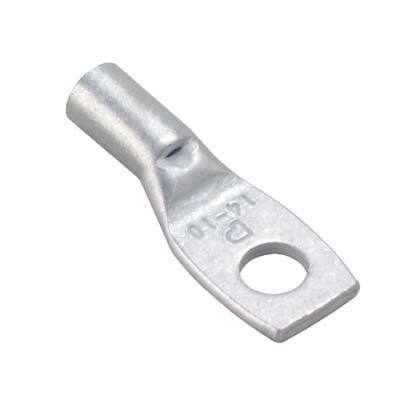 LCA10-38-L Pan-Lug 1-Hole Compression Connector Lug, 14 to 10 AWG Stranded Copper Conductor, 42.95 in Stud, Tin Plated Copper