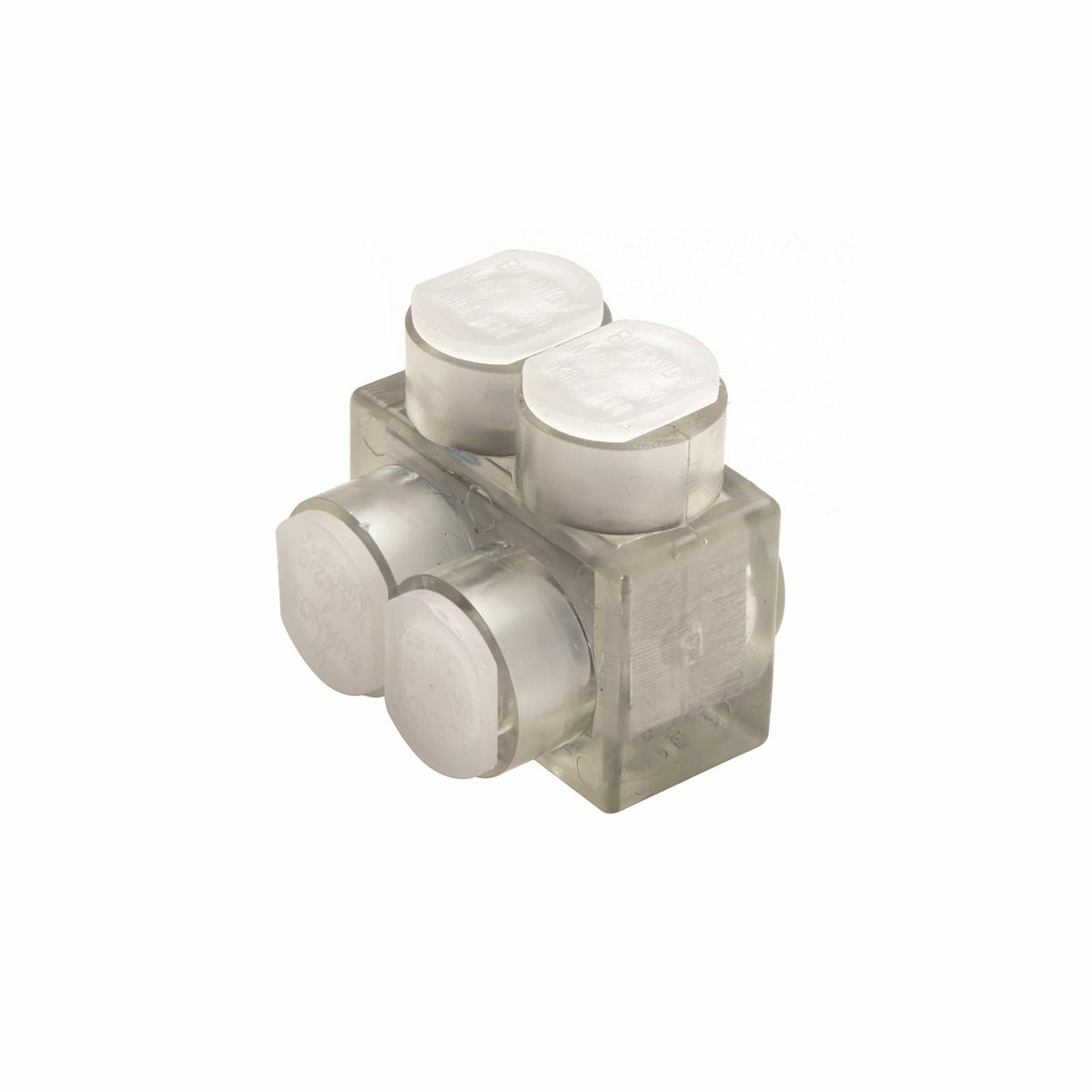 BIT250 1-Sided Entry Multi-Tap Connector, 10 AWG to 250 kcmil Conductor, Aluminum/Copper Stranded Conductor, Aluminum