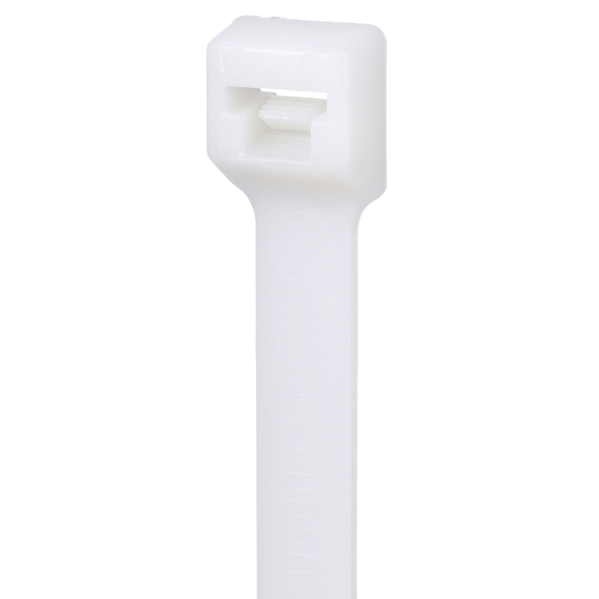 Pan-Ty PLT2I-M Cable Tie, PA6.6, 8"L, 40lb, PK1000