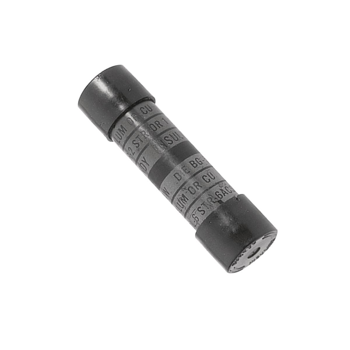 ES4W4W ES Series Pre-Insulated Service Entrance Compression Sleeve, 6, 5, 4 AWG Solid/Stranded ACSR/Aluminum/Copper Conductor, Die Code: 43317, 2-3/4 in L, Aluminum