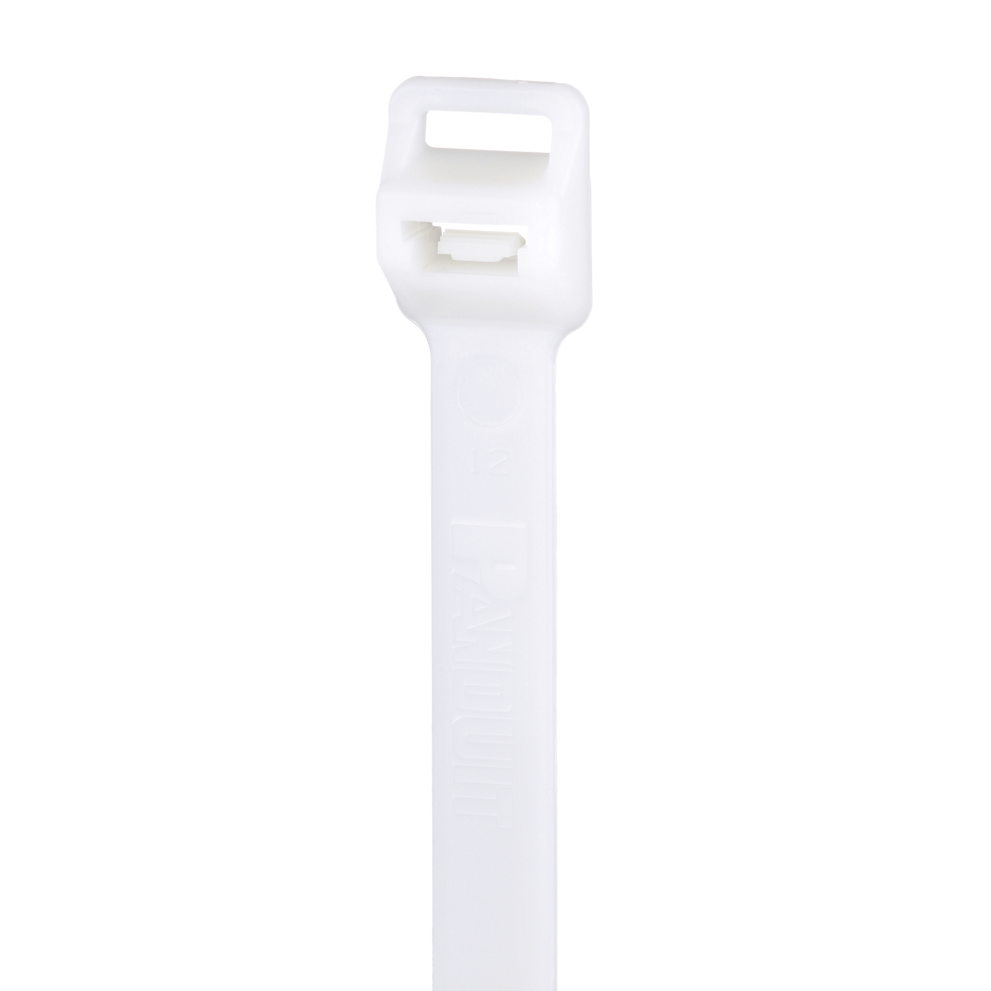 PLT12EH-C Pan-Ty PLT Extra Heavy Cross Section Cable Tie, 40.1 in L x 0.5 in W x 0.085 in THK, Nylon 6.6, Natural