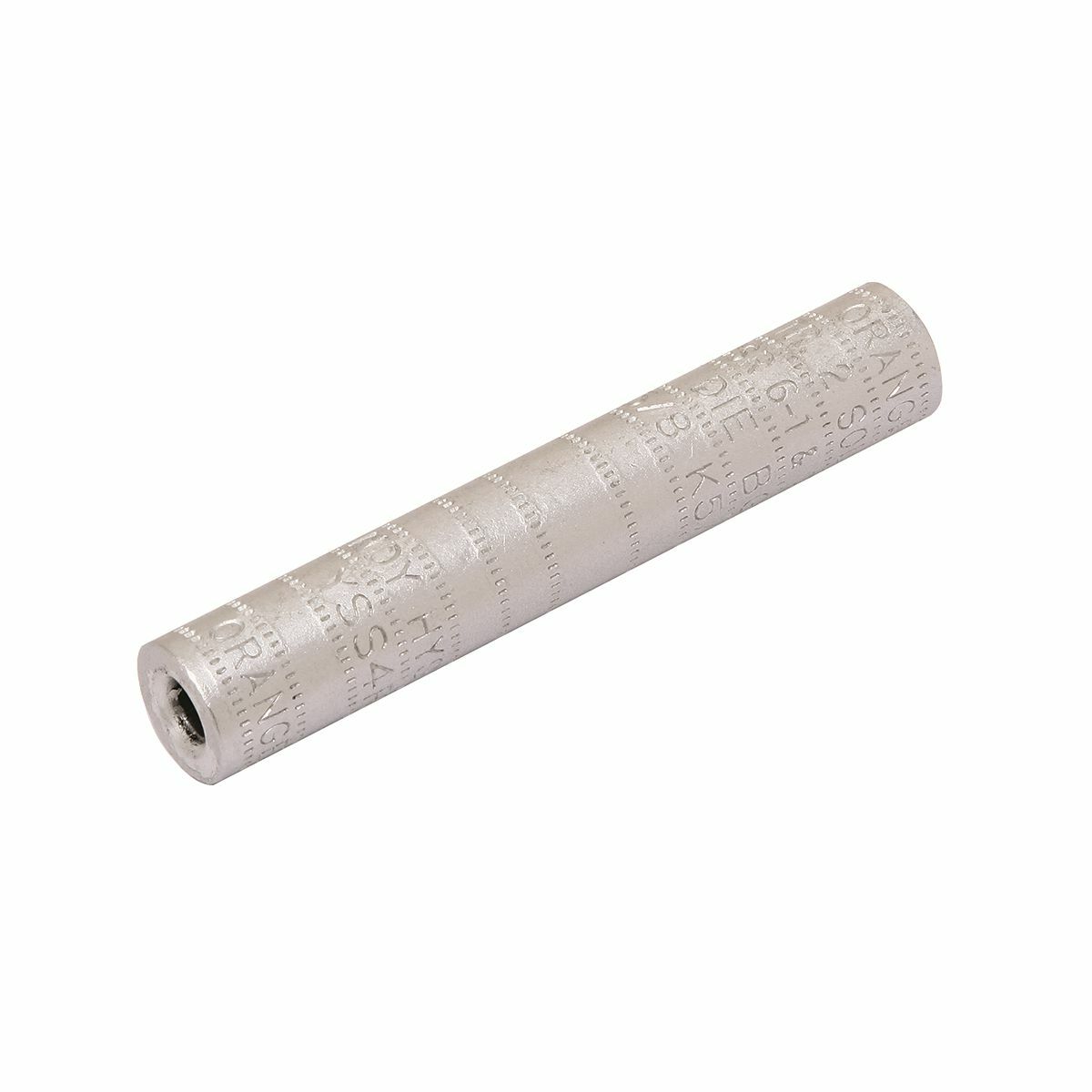 YSS6RG2 Single Compression Sleeve, 4/6 AWG ACSR/Solid Aluminum Conductor, Die Code: BG, Aluminum