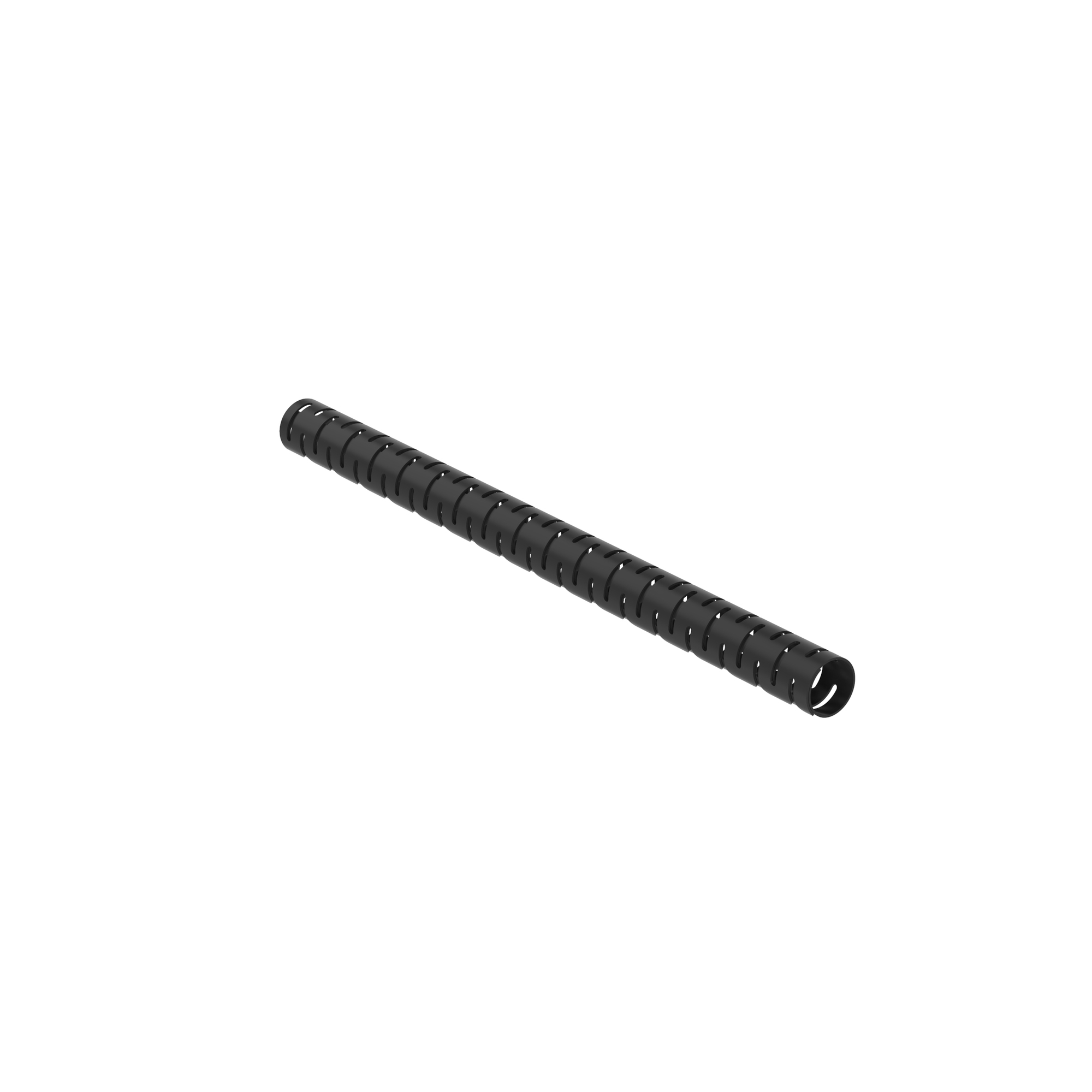 PW50F-T20 Pan-Wrap Split Harness Wrap, 1/2 in ID Dia x 200 ft L, Polyethylene, Black