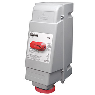 4100MI7W 3-Phase Non-Fused Watertight Mechanical Interlock, 480 VAC, 100 A, 3 Poles, 4 Wires
