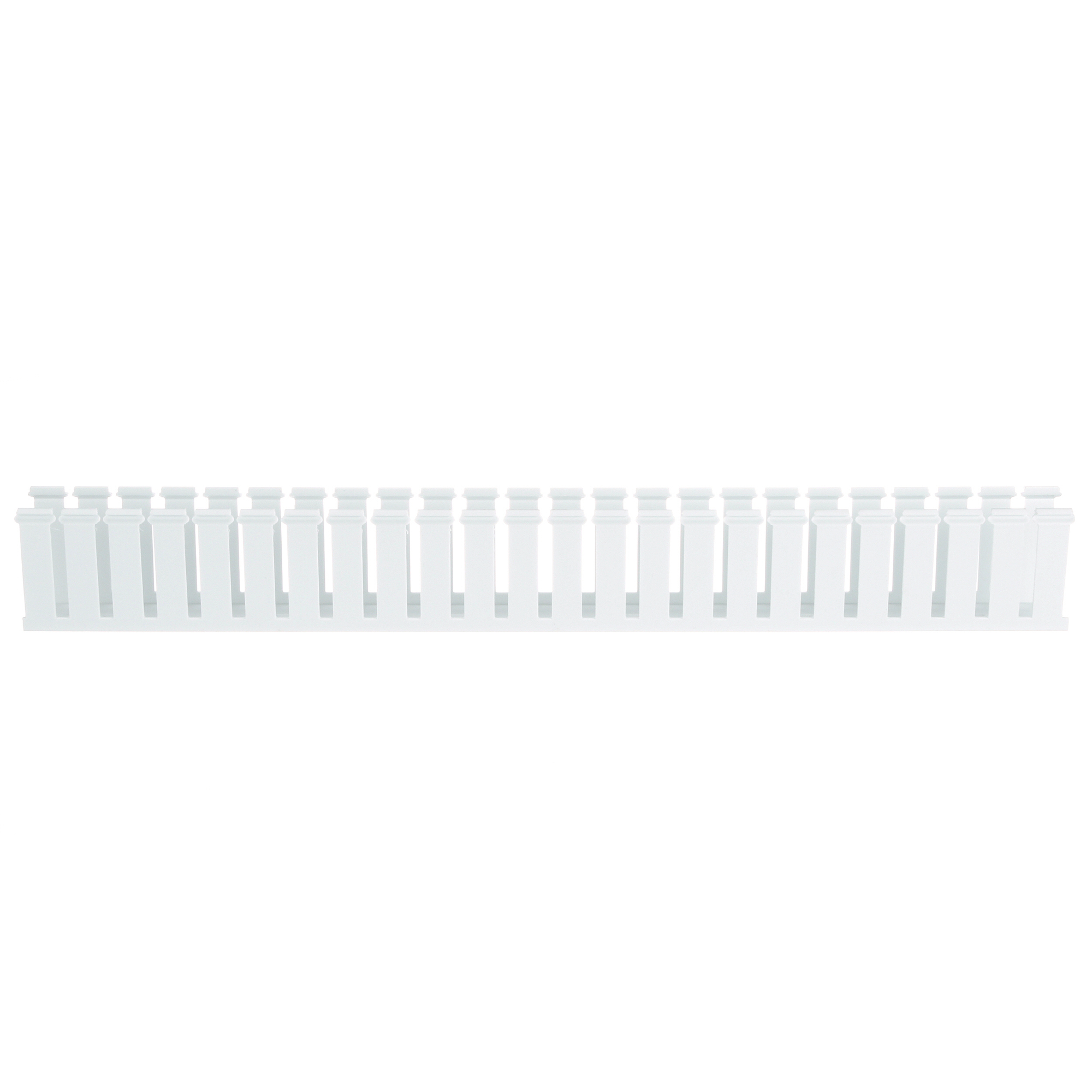 G1.5X3WH6 Panduct Type G Base Wiring Duct, 0.31 in Wide Slot Slot, 1-3/4 in W x 3.12 in D, PVC