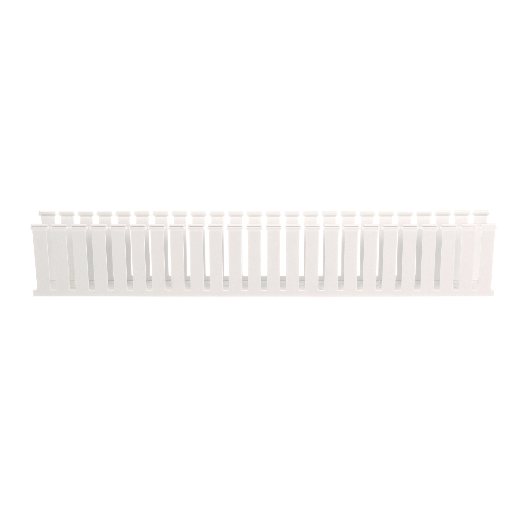 G2X4WH6 Panduct Type G Base Wiring Duct, 0.31 in Wide Slot Slot, 2-1/4 in W x 4.1 in D, PVC