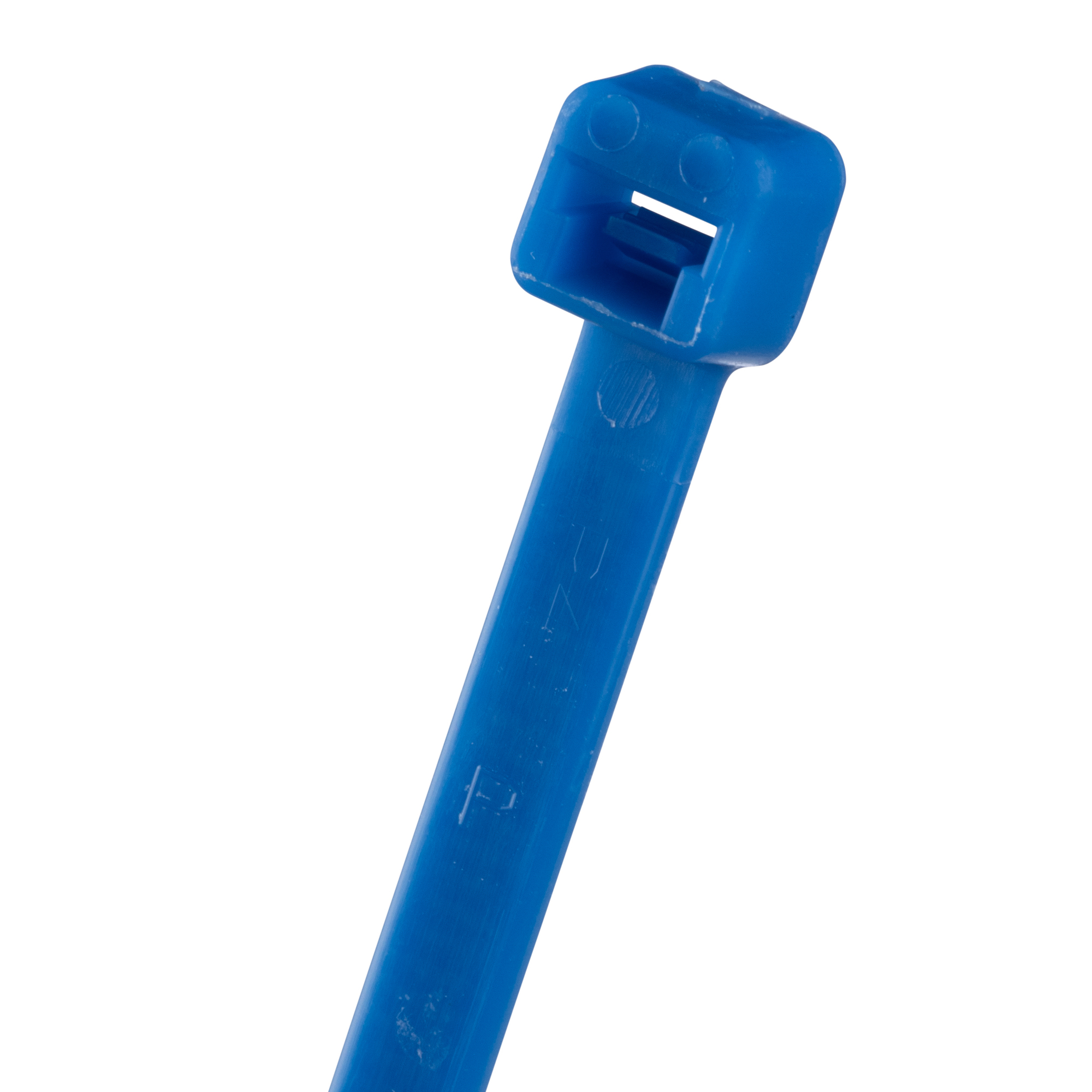 PLT1M-C6 Pan-Ty PLT Cross Section Miniature Plenum Rated Cable Tie, 3.9 in L x 0.18 in W x 0.05 in THK, Nylon 6.6