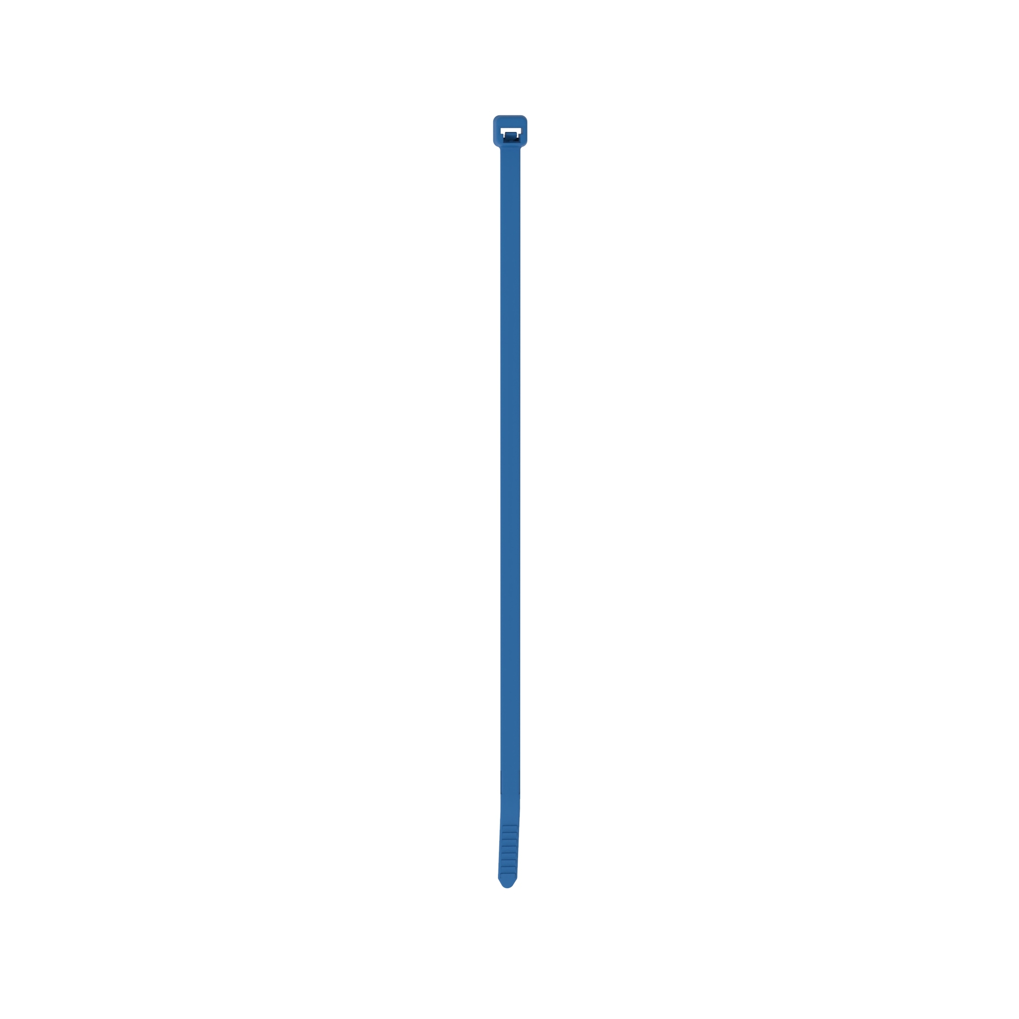 Pan-Ty PLT2S-C6 Cable Tie, Blue, PA6.6, 7.4"L, 50lb, PK100