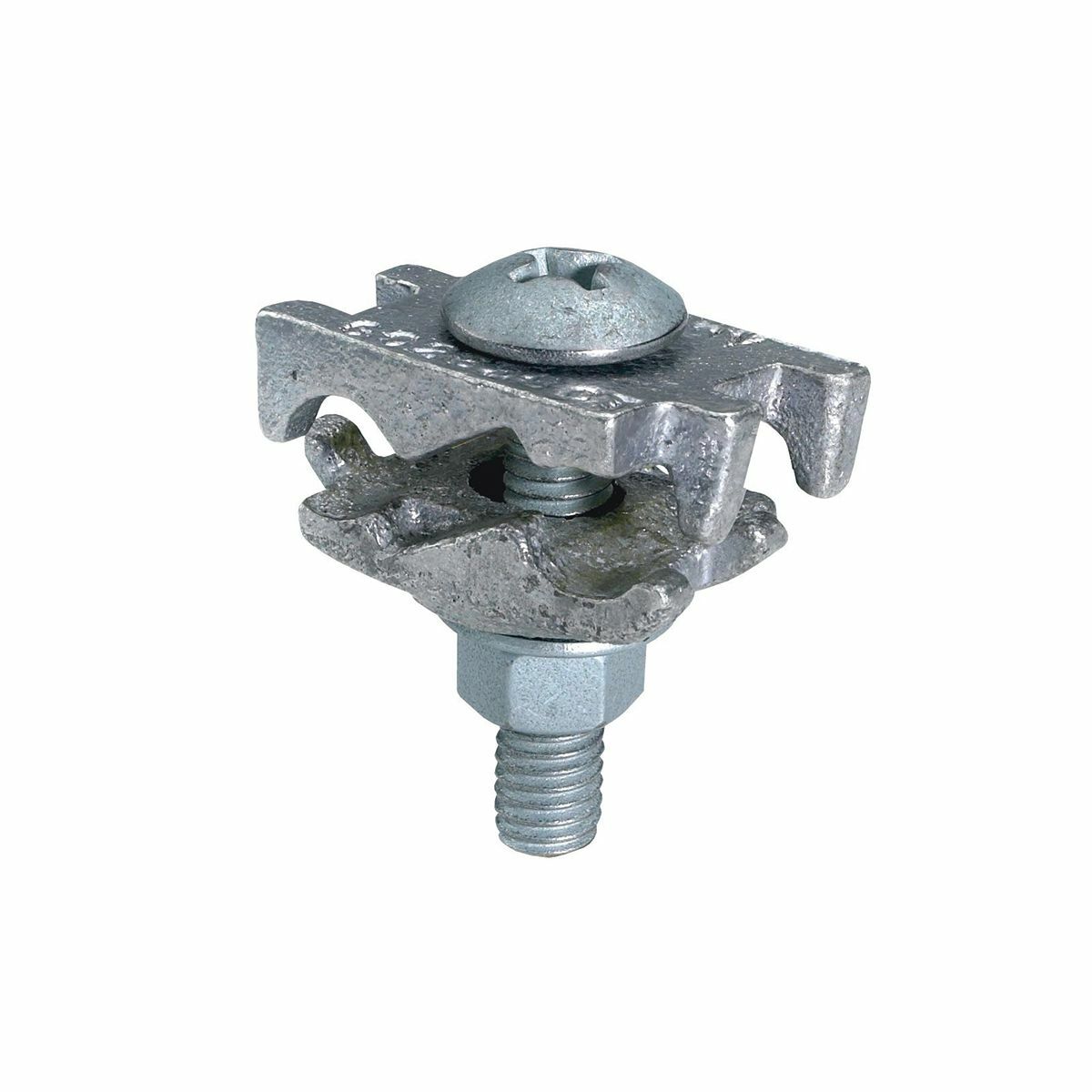 GC2929CT GC-CT Cable Tray Ground Clamp, 2/0 AWG to 250 kcmil Solid/Stranded Aluminum/Copper Conductor, Cast Copper Alloy, Tin Coated