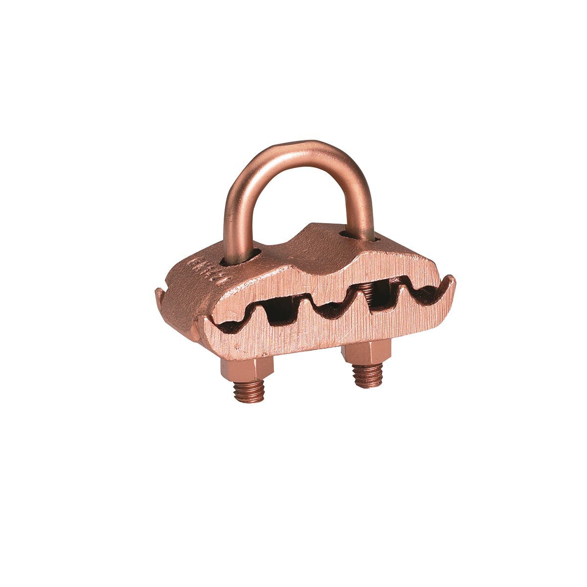 GK1426 Mechanical Grounding Connector, 7/8 to 1 in Rod, 4 to 2/0 AWG Conductor, Copper Alloy