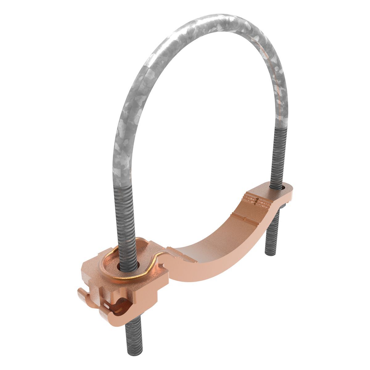 GAR3905 GAR3902 Mechanical Grounding Connector, 4 to 5 in Rod, 4 to 4/0 AWG Conductor, Copper