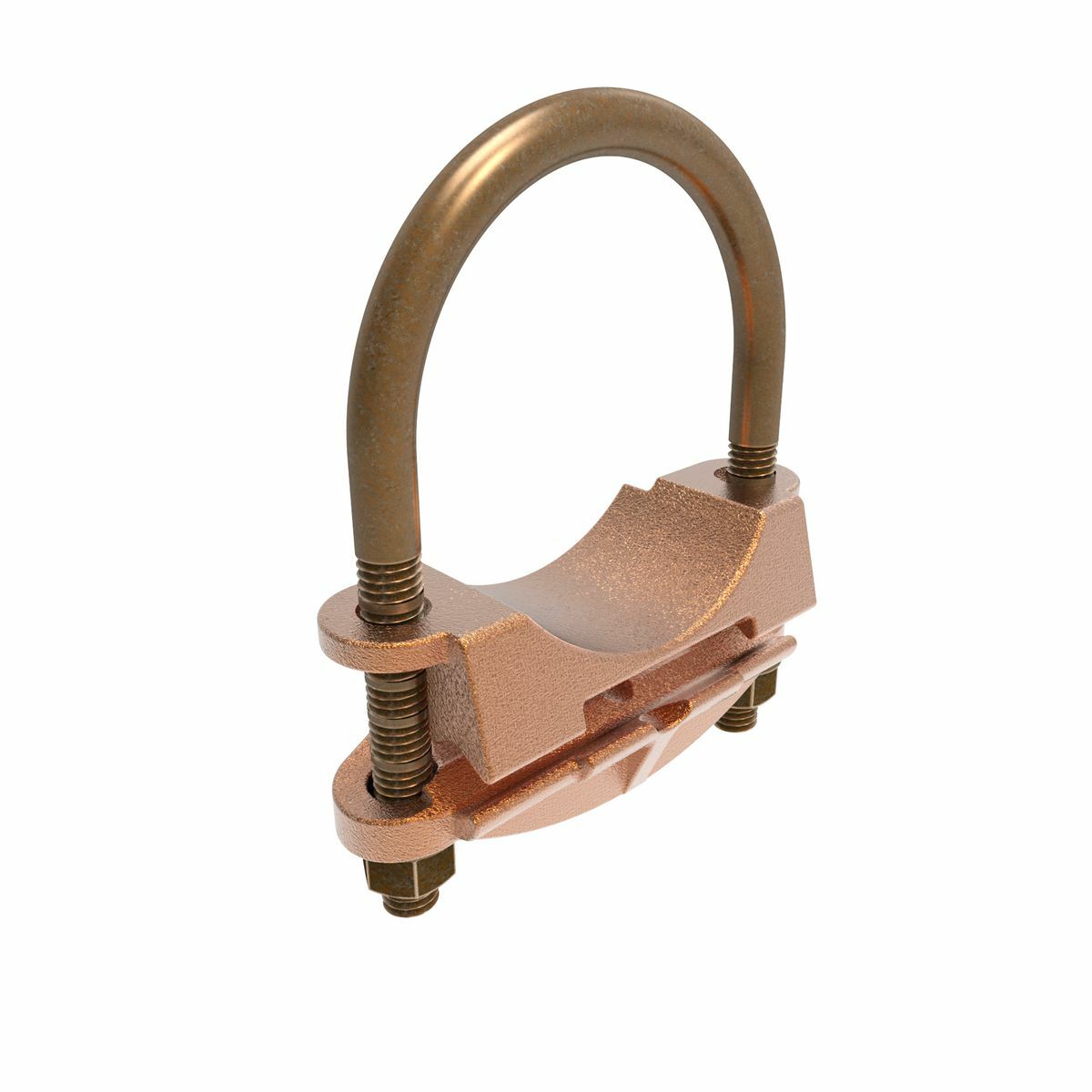 GAR1829 Mechanical Grounding Connector, 2 to 2-3/8 in Rod, 2/0 AWG to 250 kcmil Conductor, Copper Alloy