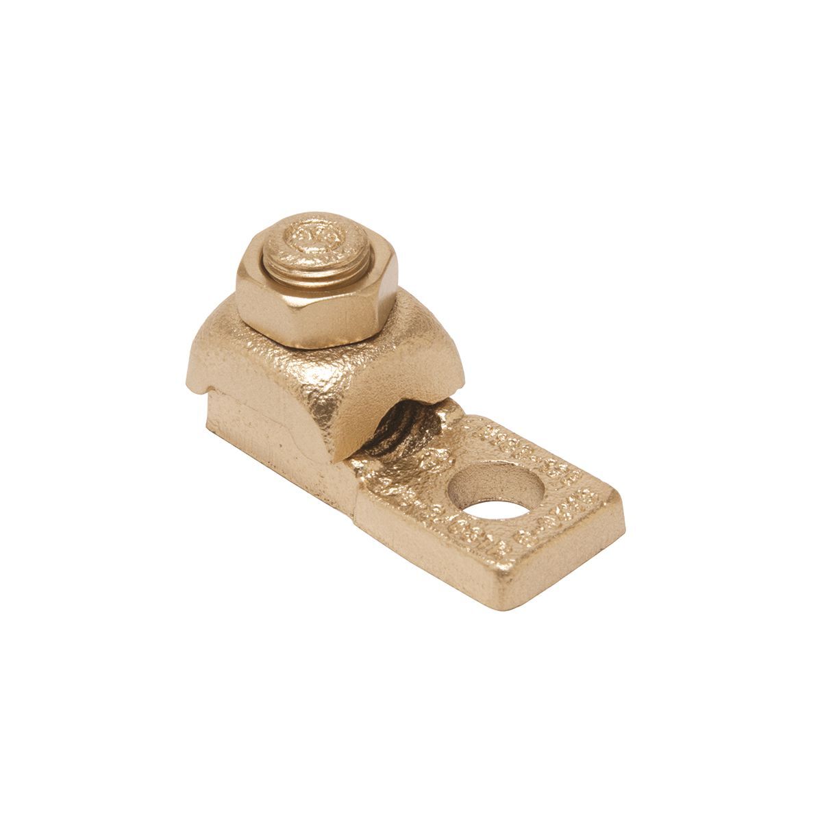 QA31B 1-Stage Heavy Duty Mechanical Bolted Lug and Terminal, 250 to 350 kcmil Stranded Copper Conductor, 1/2 in Stud, 1 Bolt Hole, Copper
