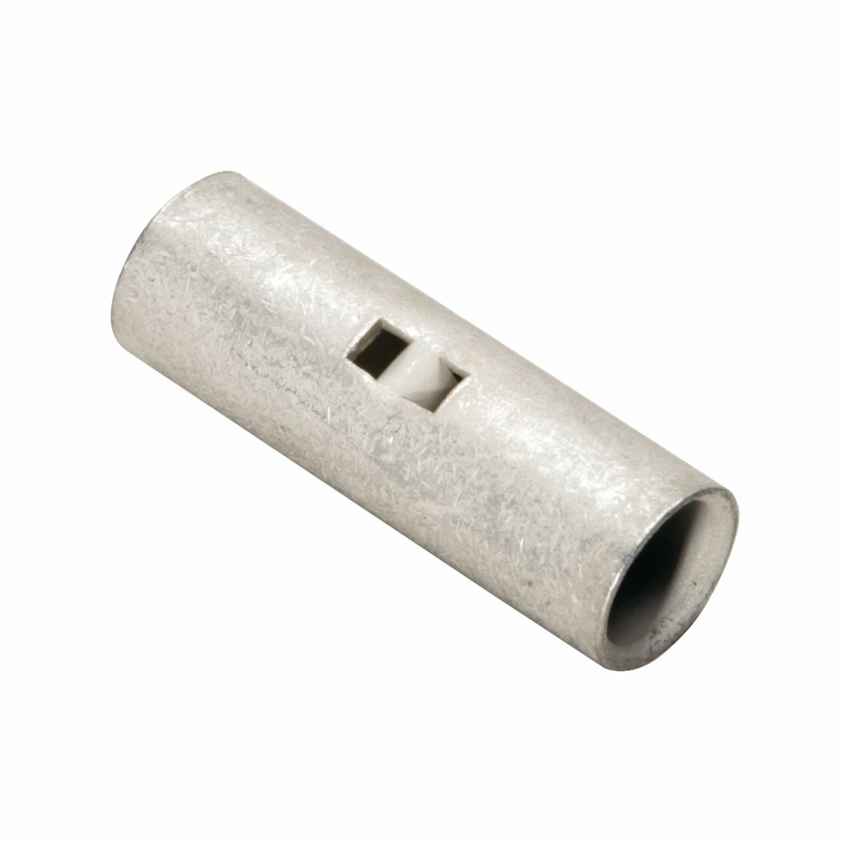 YSV10BOX Type YSV-B Uninsulated Butt Splice, 12 to 10 AWG Conductor, 3/4 in L, Seamless Barrel, Copper