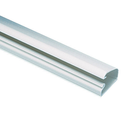 Surface Raceway, LD5 Low Voltage Single Channel, 6 ft, Off-White