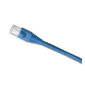 62460-10L eXtreme UTP Molded Boot Standard Patch Cord, CAT 6, 24 AWG Stranded Copper Conductor, 8P Modular Plug Connector, 10 ft L Cord, Blue