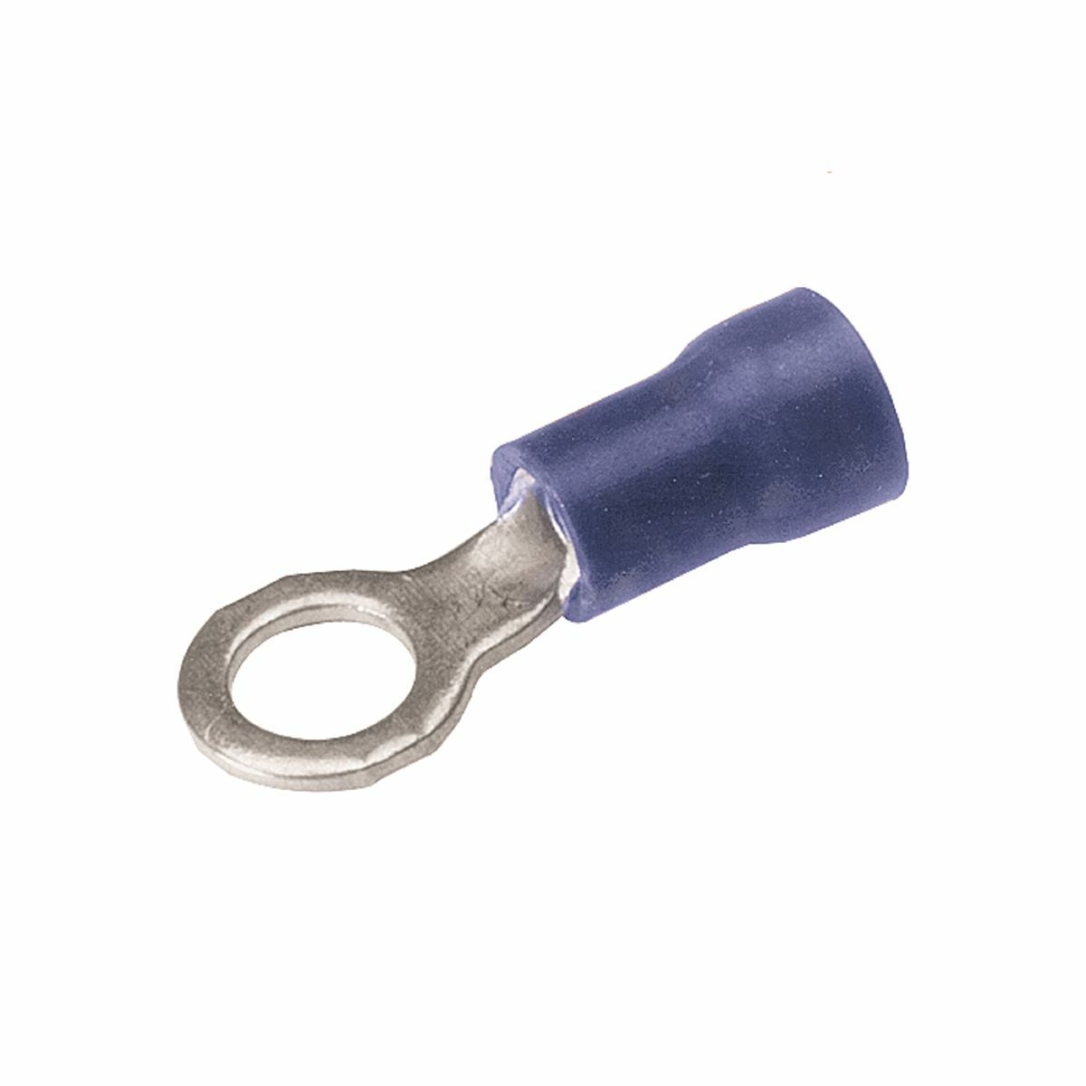 TP148 TP Series Type TP Ring Terminal, 16 to 14 AWG Conductor, 0.85 in L, Brazed Seam Barrel, Electrolytic Copper