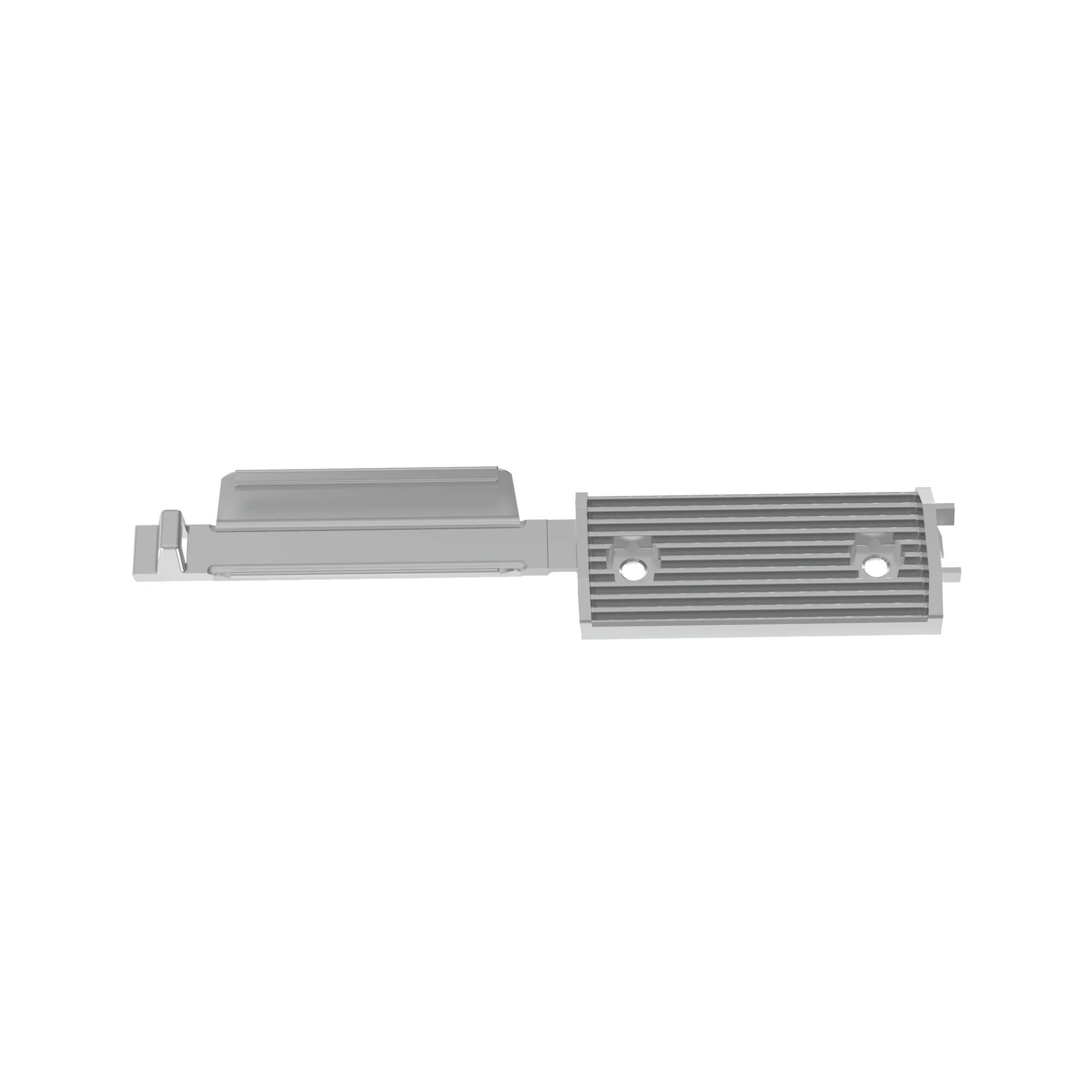 FCM2-S6-C14 Flat Cable Mount, Gray, PA 6.6, Screw, 2.22x1", PK100