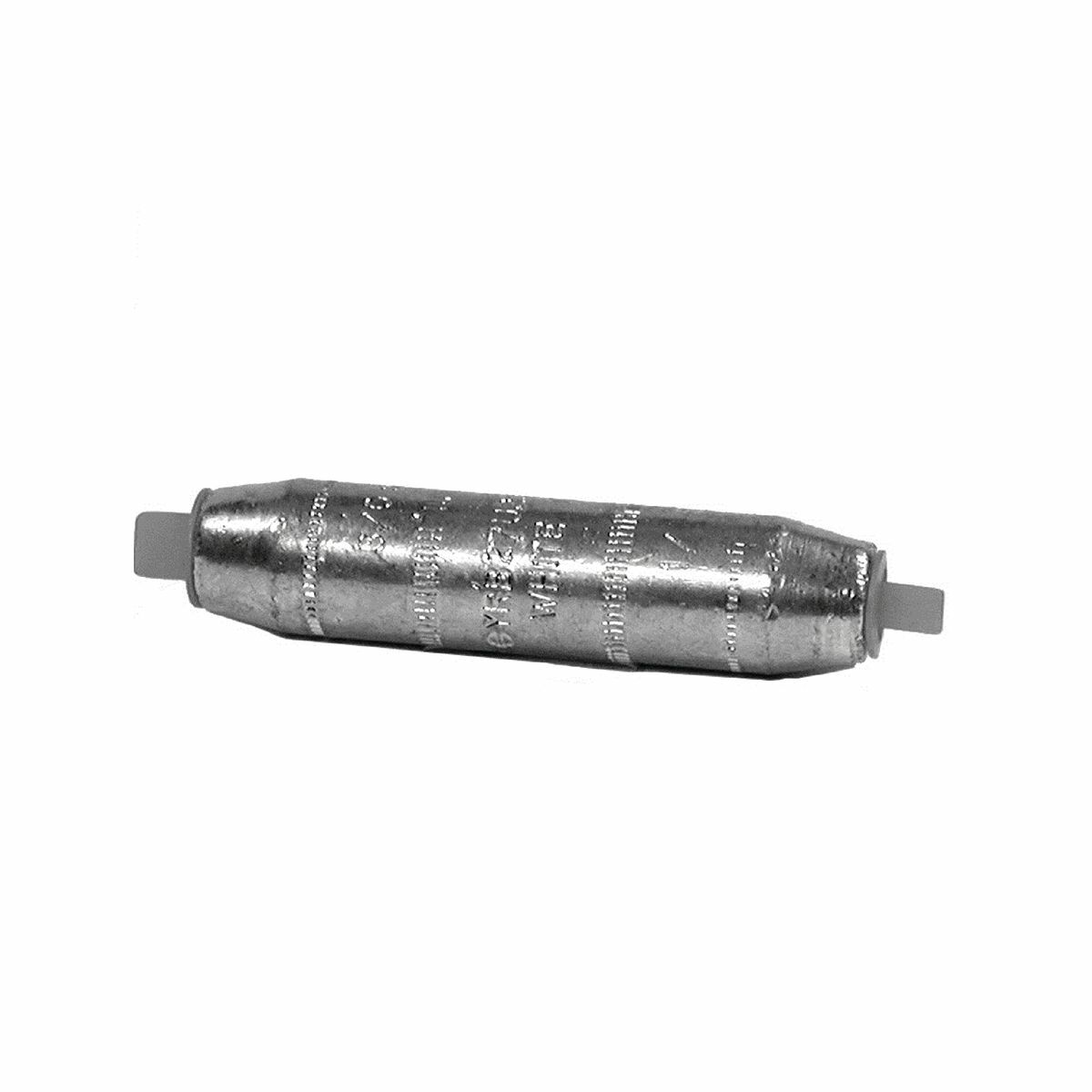 YRB39U34 Type YRB Uninsulated Compression Butt Splice, 700 to 750 kcmil, 500 kcmil Conductor, 5.57 in L, Long Barrel, Aluminum, Yellow