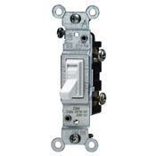 1451-2E Grounding Toggle Switch, 120 V AC, 15 A, 1/2, 2 hp Power Rating