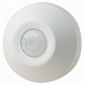 ODC0S-I1W Self Contained Occupancy Sensor, 120 V AC, PIR Sensor, 530 sq-ft Coverage, 360 deg Viewing