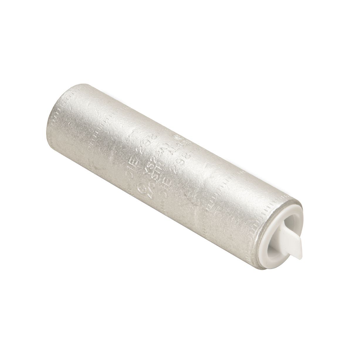 YS26A1 Type YS-A Standard Barrel Compression Butt Splice, 2/0 AWG Conductor, 2.61 in L, Long Barrel, Aluminum, Olive