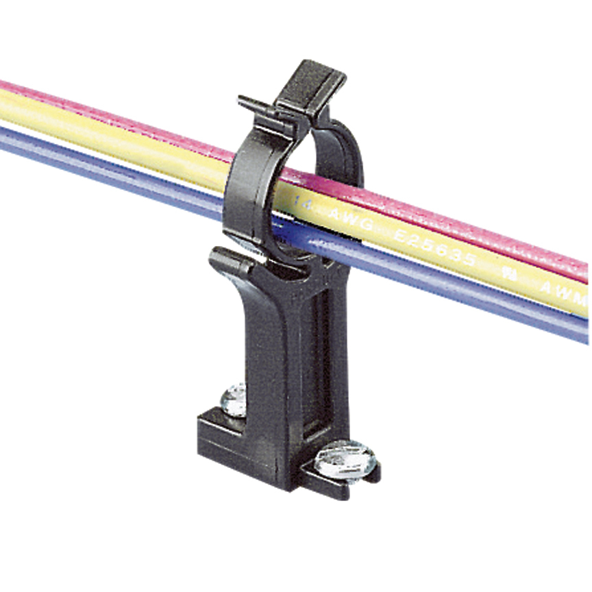 BR.5-E6-C Quick-Build Harness Bundle Retainer, 1/2 in Dia Cable, Nylon 6.6