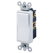 5604-2 Grounding AC Quiet Switch, 120/277 V AC, 15 A, 1/2 hp, 2 hp Power Rating