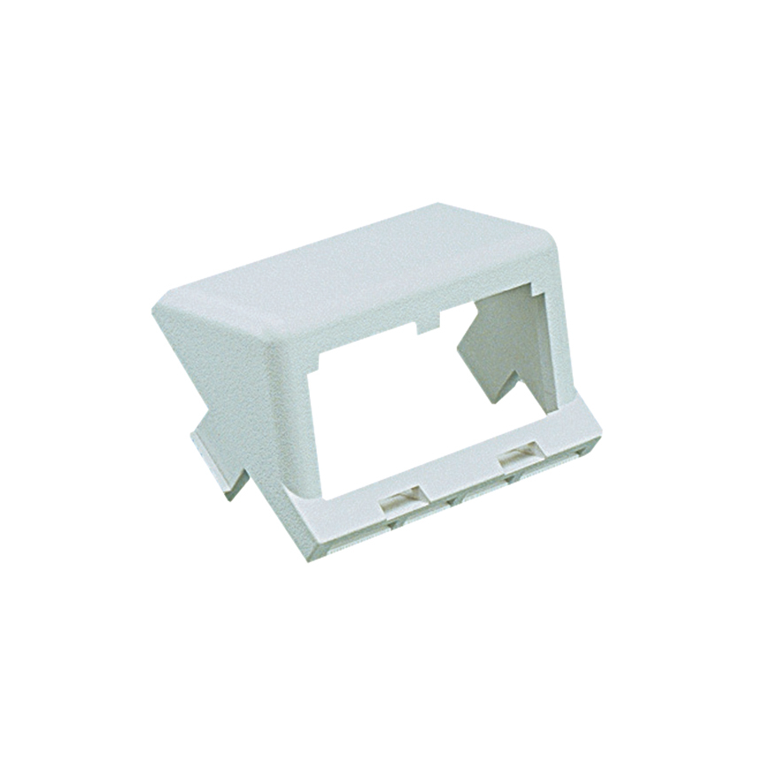 CHS2IW-X Mini-Com PanNet Classic Modular Insert, Snap-Fit Mount, Sloped Module, 2 Ports
