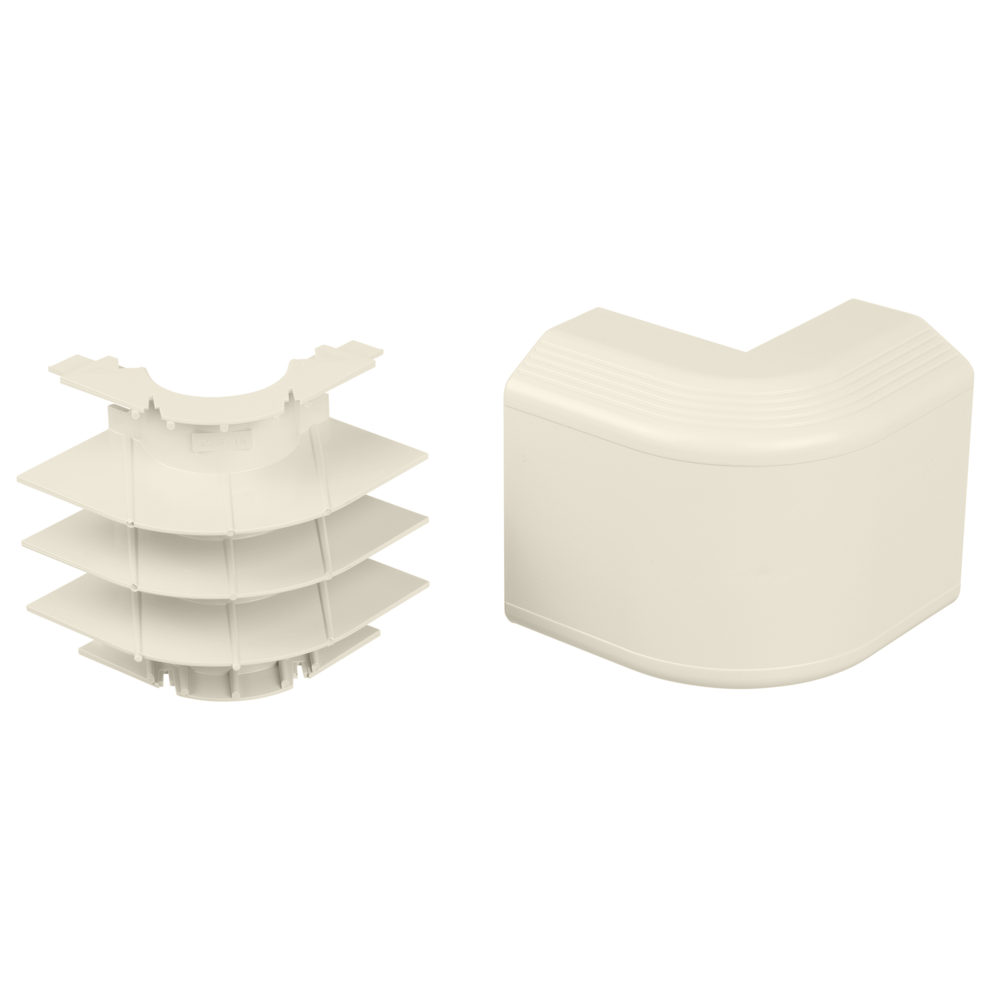 Surface Raceway, T-70 Outside Corner, Off-White