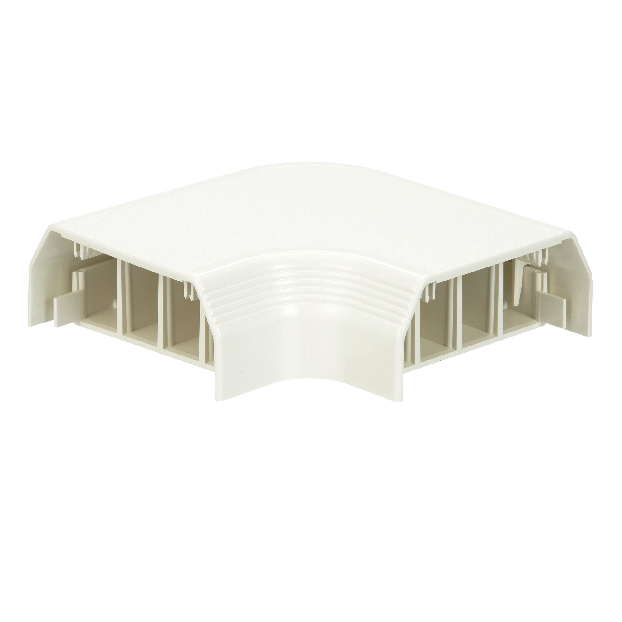T70RAIW Pan-Way T-70 Power Rated Right Angle Fitting, For Use With T-70 Surface Raceway System, PVC