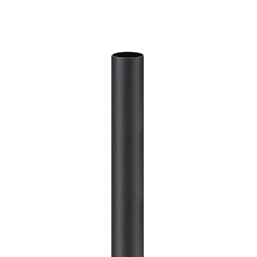 HSTTA50-Y Damp-Shrink VW-1 Adhesive Lined Cross Linked Flame-Retardant Heat Shrink Tubing, 1/2 in ID Expanded, 0.16 in ID Recovered, 0.07 in THK Wall Recovered, 6 in L, Polyolefin, Black
