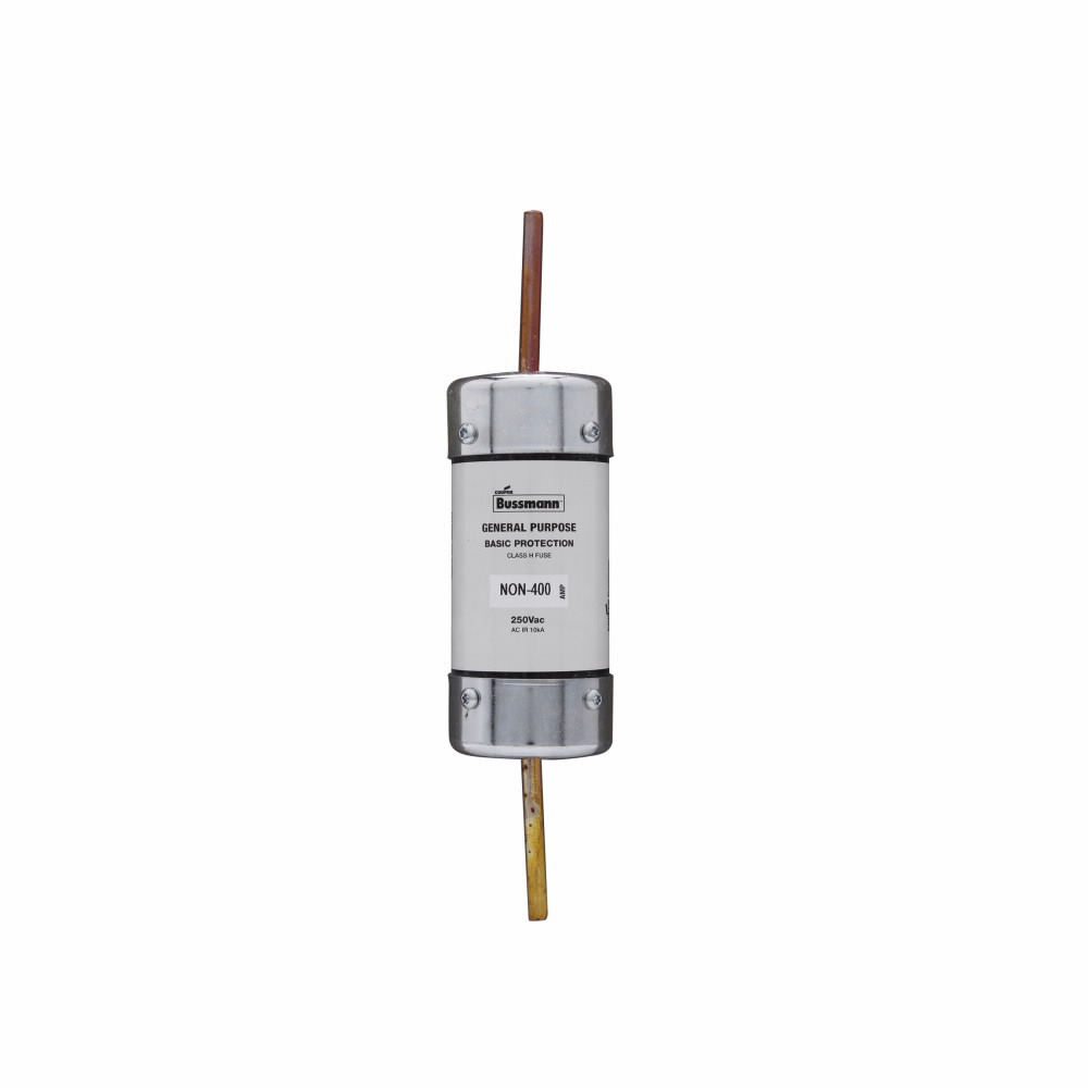 NON-400 One-Time Non-Current Limiting Fuse, 400 A, 250 V AC, 10 kAIC Interrupt, Class: H, Cartridge Body