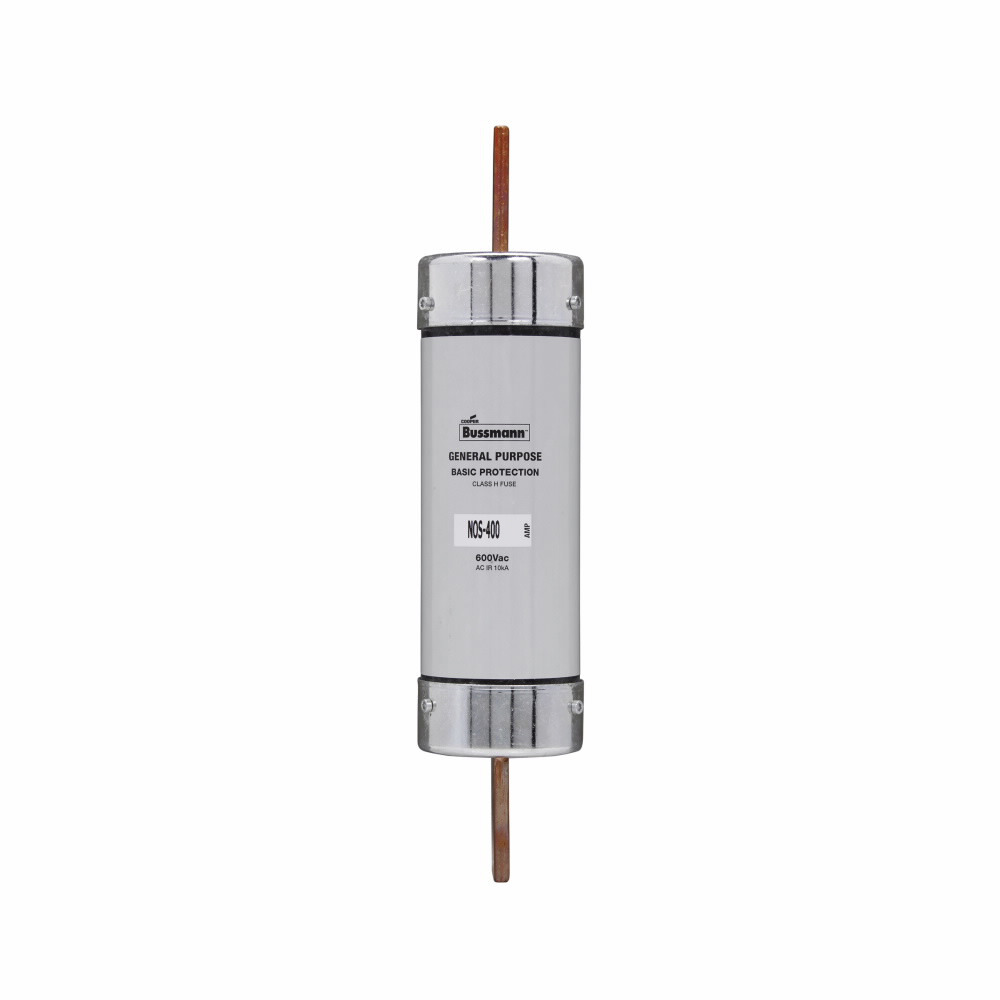 NOS-400 One-Time Non-Current Limiting Fuse, 400 A, 600 V AC, 10 kAIC Interrupt, Class: K5, Cartridge Body