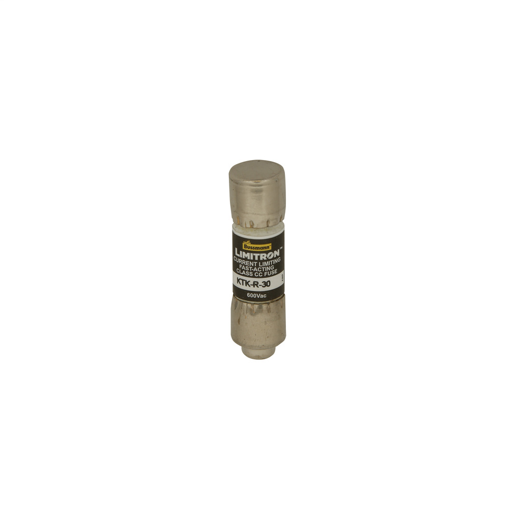 KTK-R-1/10 Limitron Current Limiting Fast Acting Low Voltage Fuse, 0.1 A, 600 V AC, 200 kAIC Interrupt, cc Class, Cartridge Body
