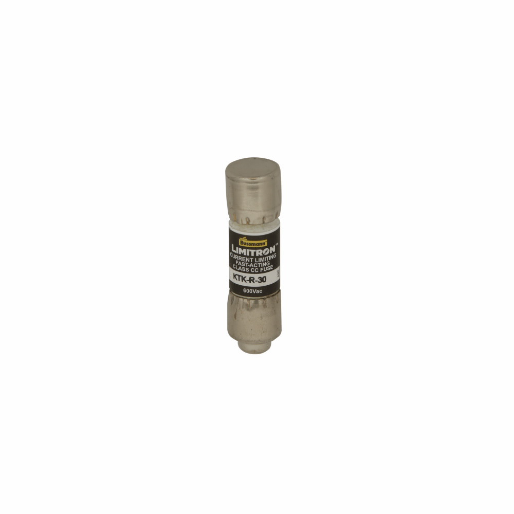 KTK-R-12 Limitron Current Limiting Fast Acting Fuse, 12 A, 600 V, 200 kAIC Interrupt, CC Class, Cylindrical Body