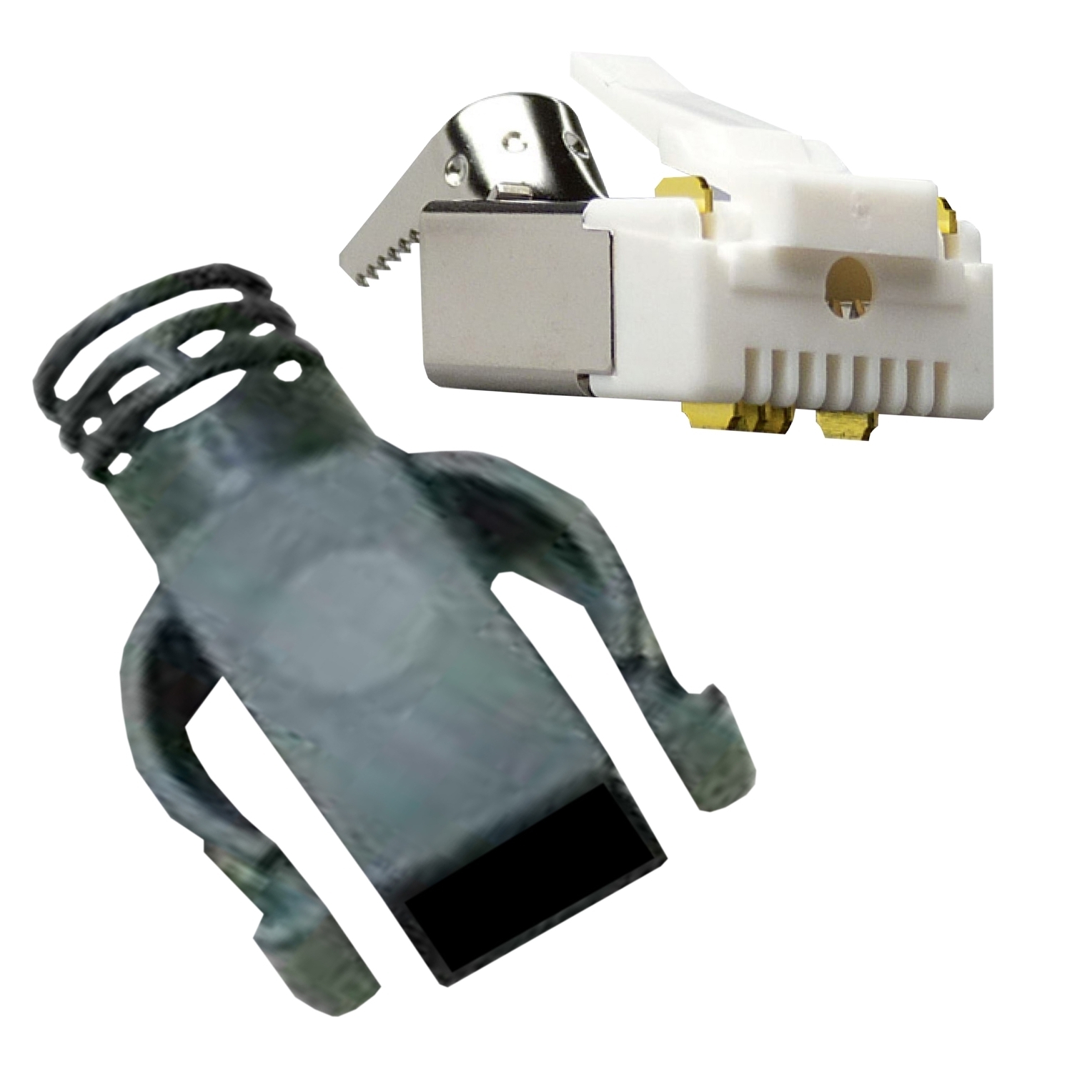 VW3M2208 Lexium Encoder Connector, For Use With LXM32 Servo Drive, RJ45 Connector