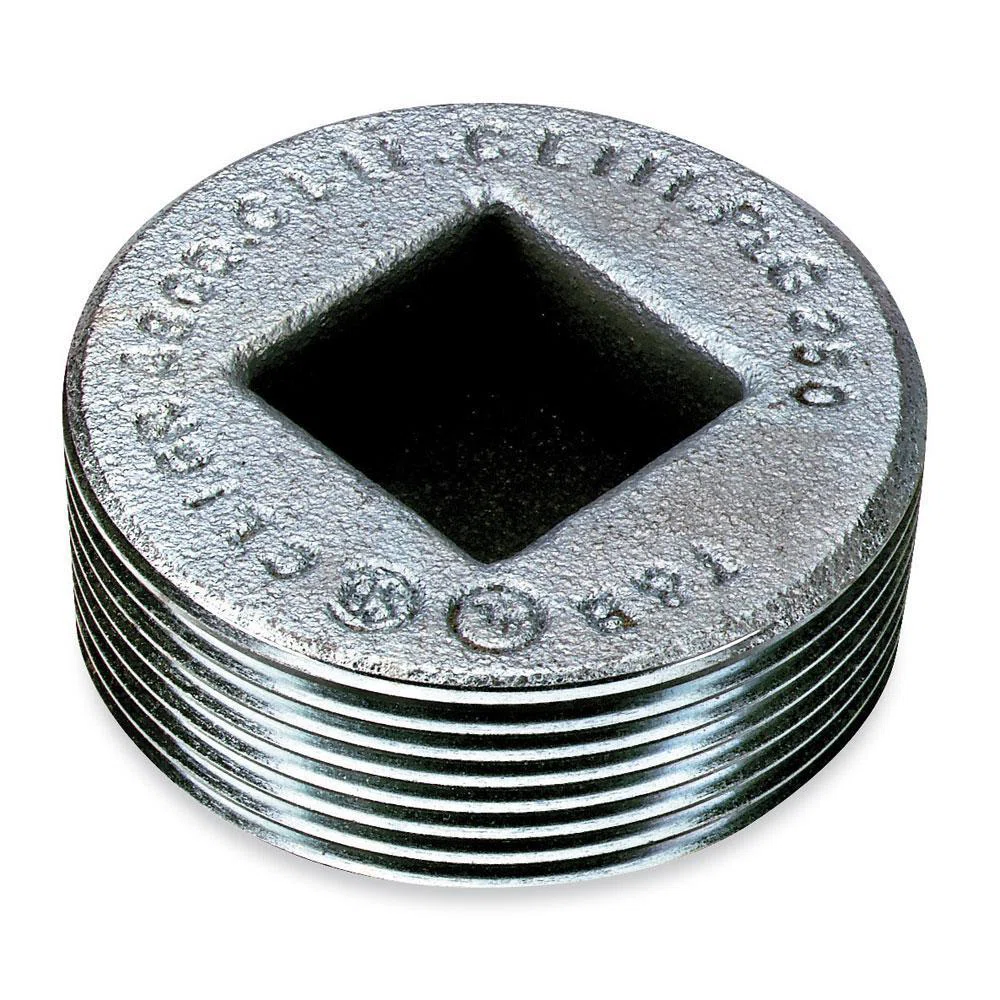PLG1-TB T&B Explosionproof Dust-Ignition Proof Recessed Plug With Flush Head, 1/2 in, For Use With Rigid/IMC Conduits, Iron, Zinc Plated